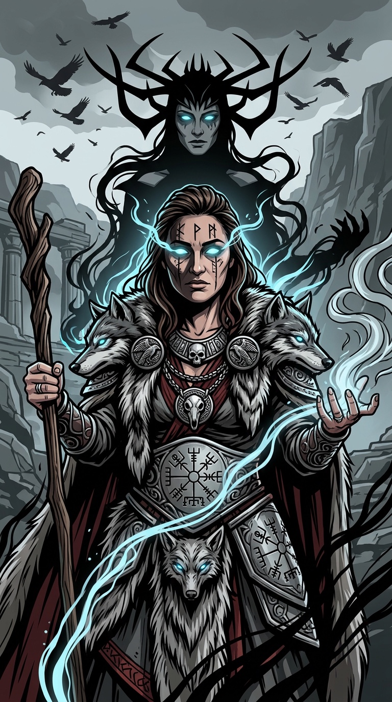 Eve of the Nightsong (Curse of the Goddess of Death) artwork