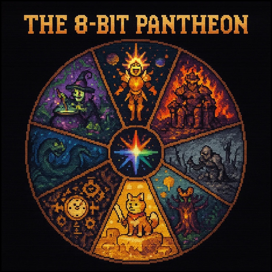 Image for The 8-bit Pantheon
