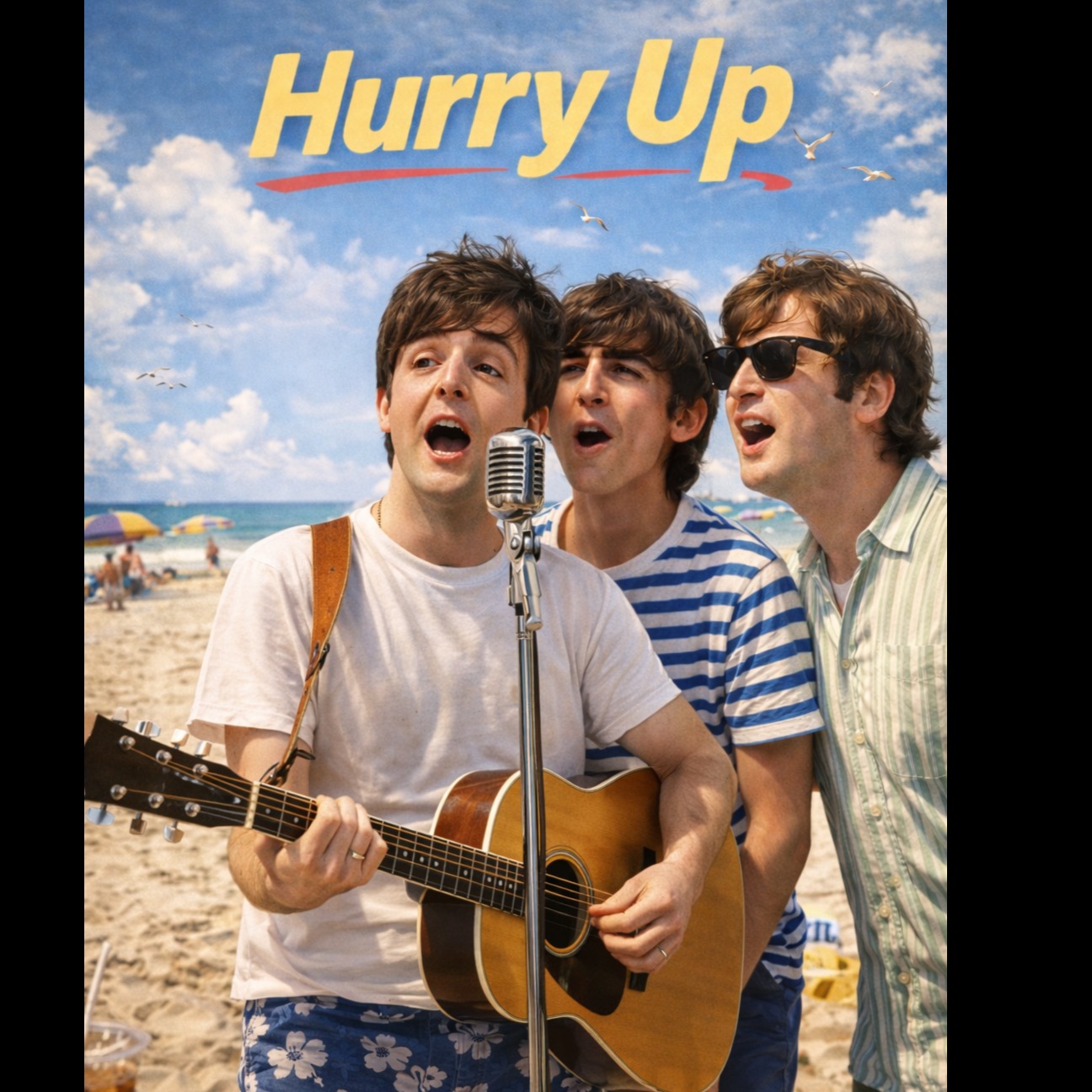 Hurry Up🎸   #Beatles Style / Paul McCartney artwork