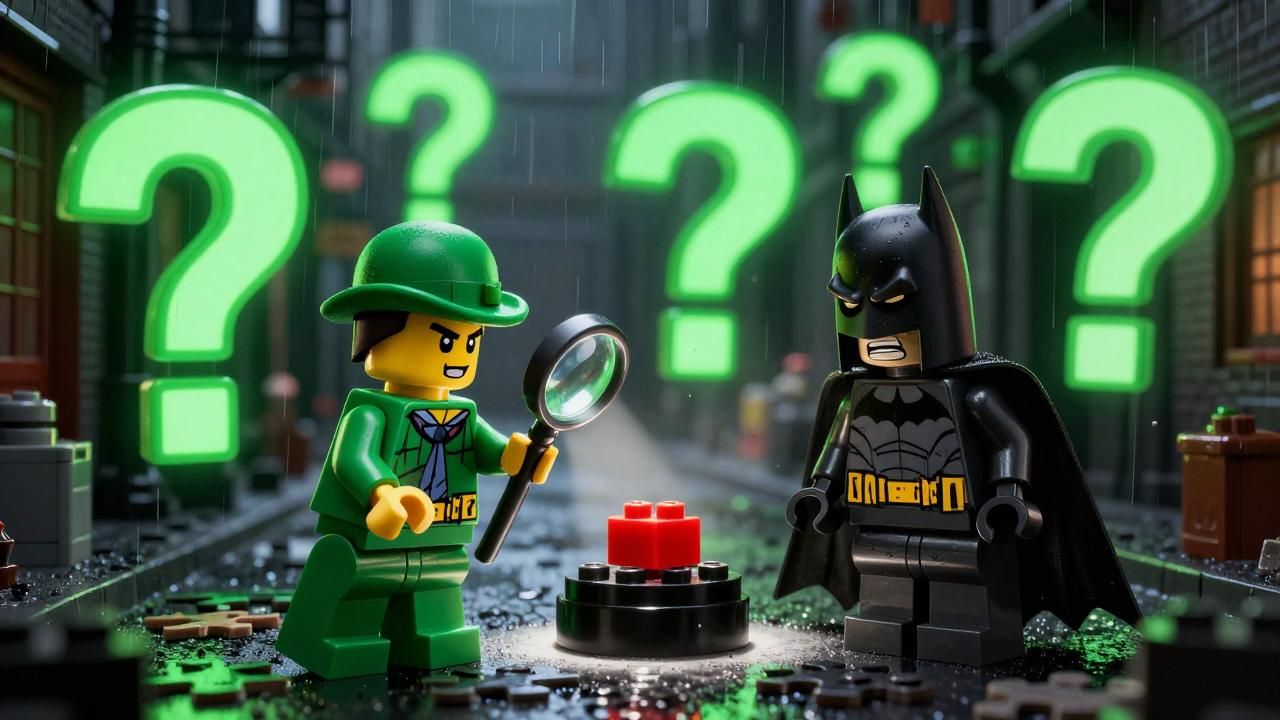 The Riddler And The Missing Brick artwork