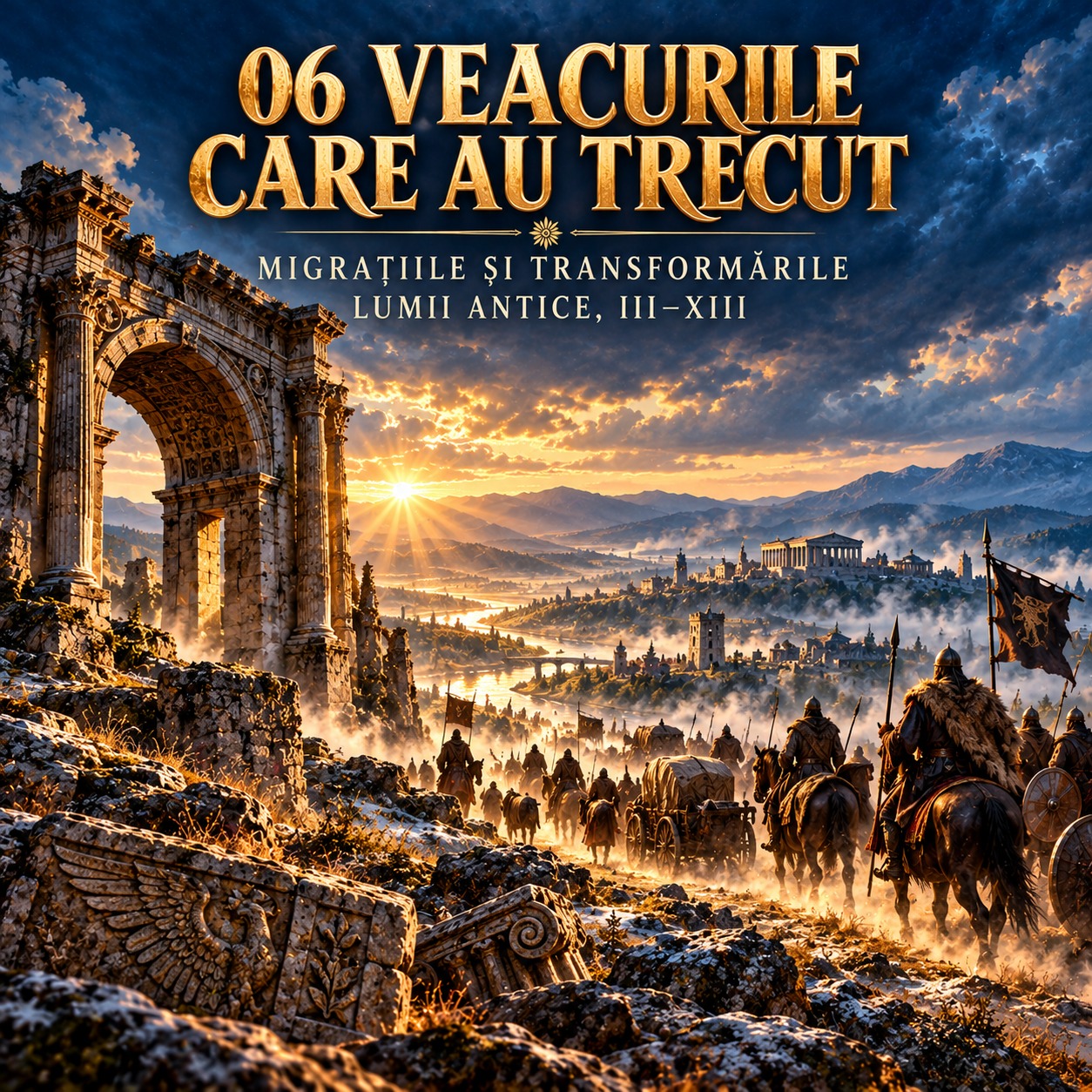 06 VEACURILE CARE AU TRECUT -MIGRAȚIILE ȘI TRANSFORMĂRILE LUMII ANTICE, III-XIII artwork