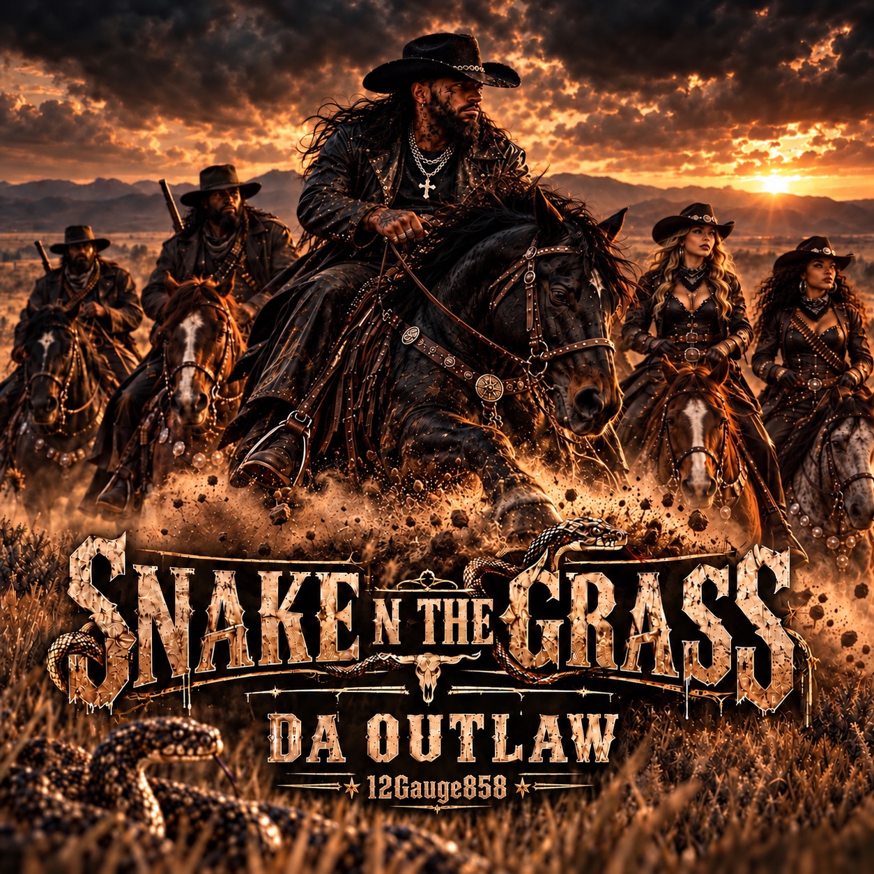 “Snake N Da Grass”(Chapter 3) artwork
