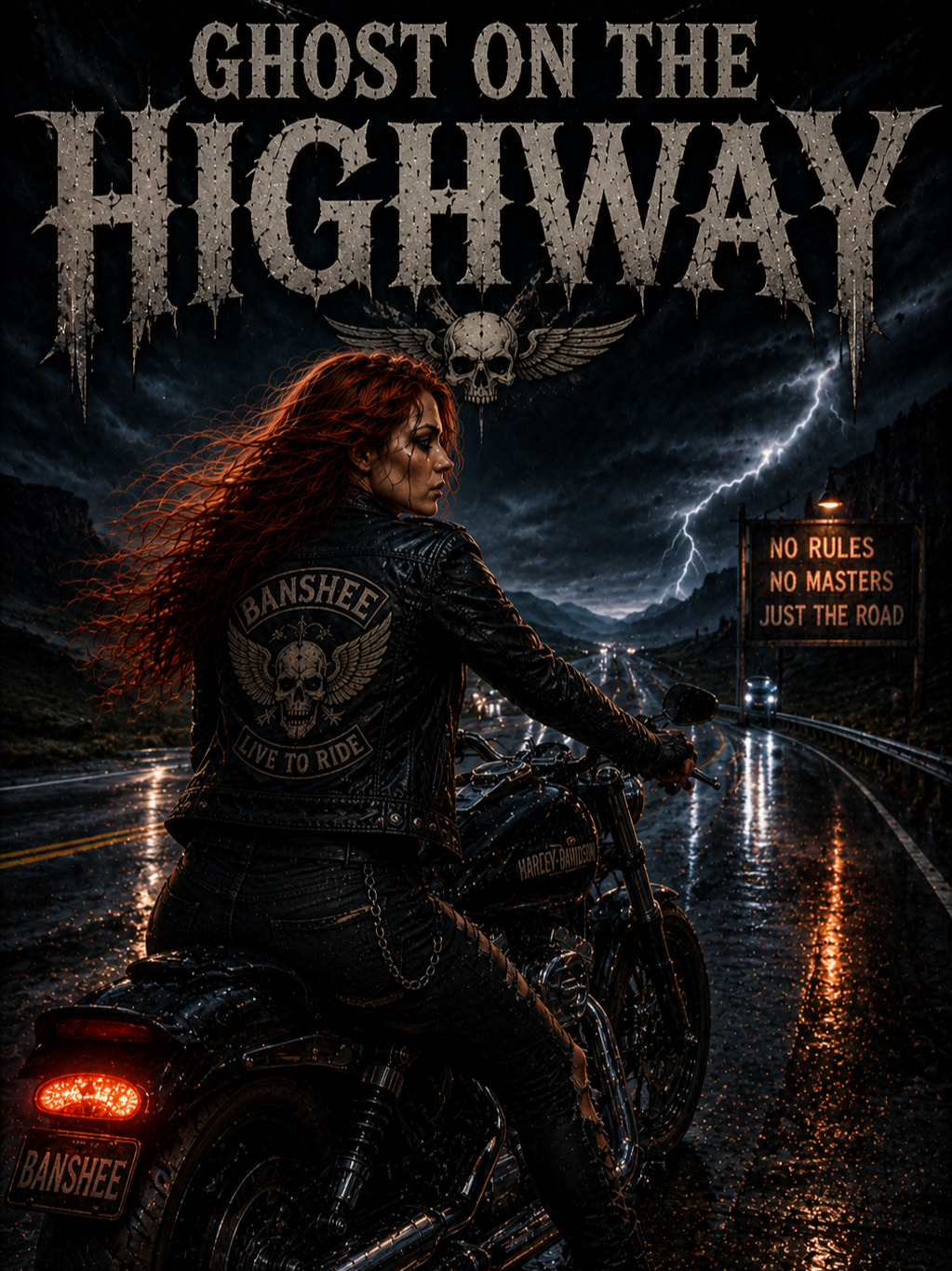 Ghost on the Highway artwork