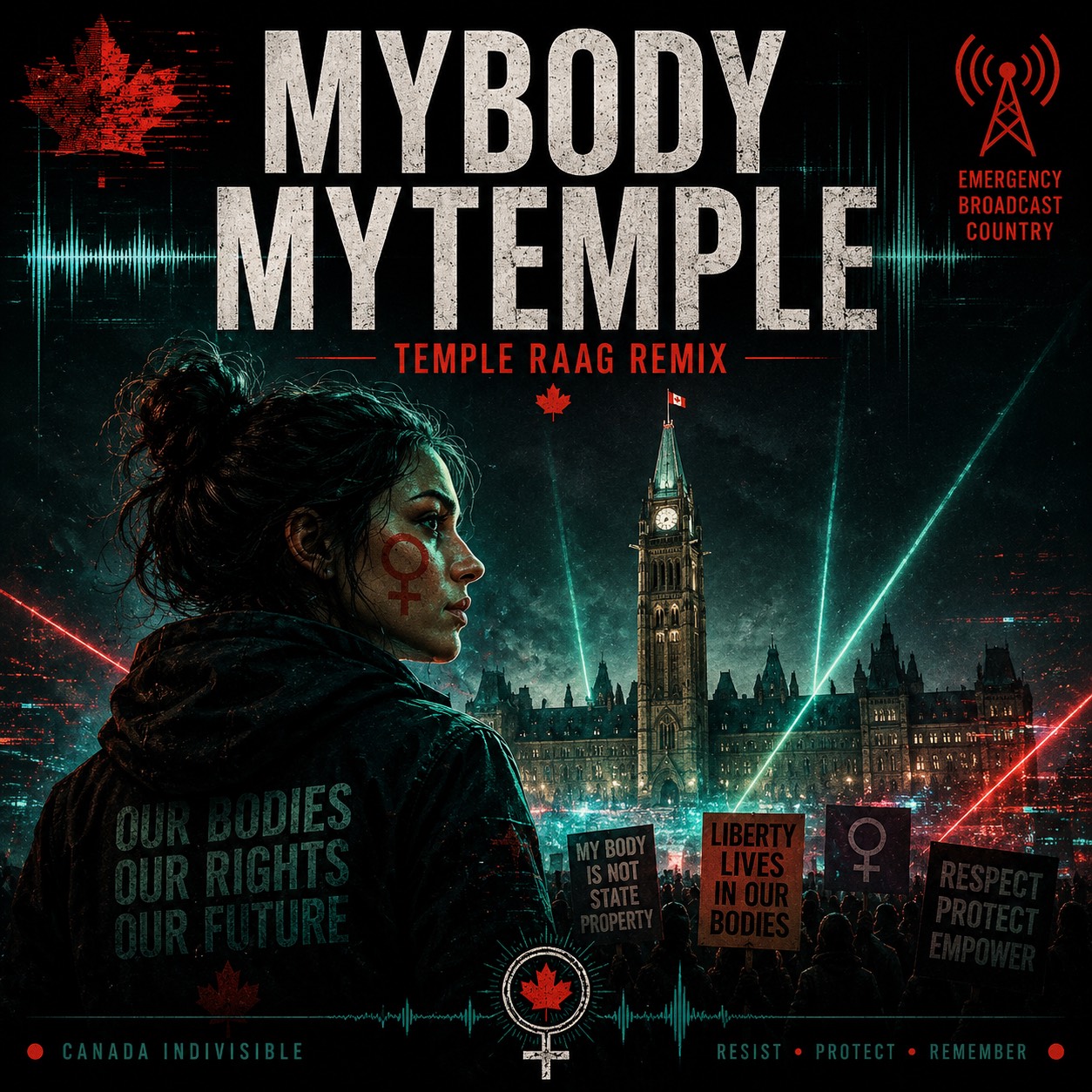MyBodyMyTemple: Temple Raag dance remix artwork