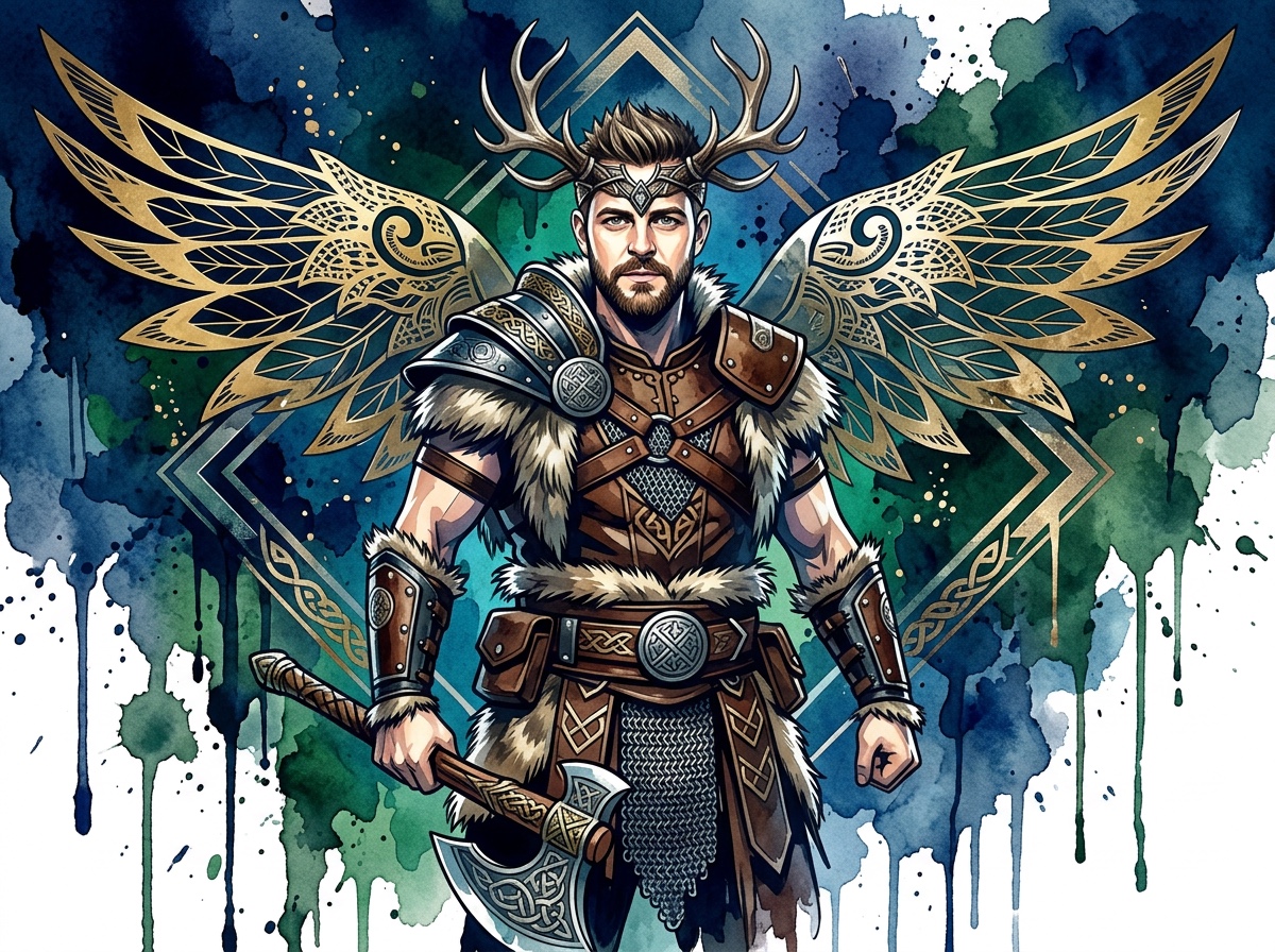 Valkyrie of My Heart x The Seer and the Cold (Mashup) artwork
