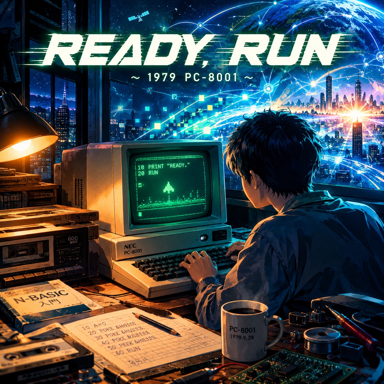 READY, RUN ～1979 PC-8001～ artwork