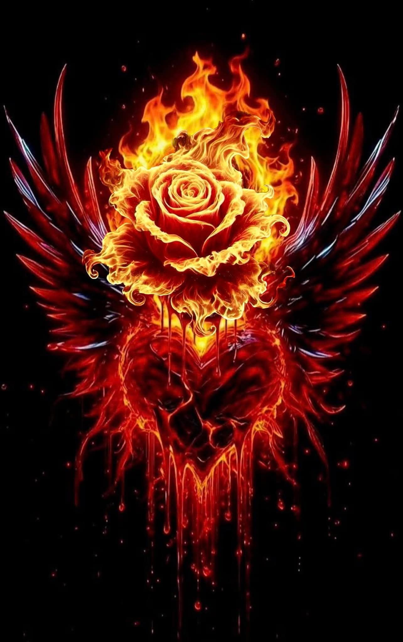 BLOOD IN THE STATIC artwork