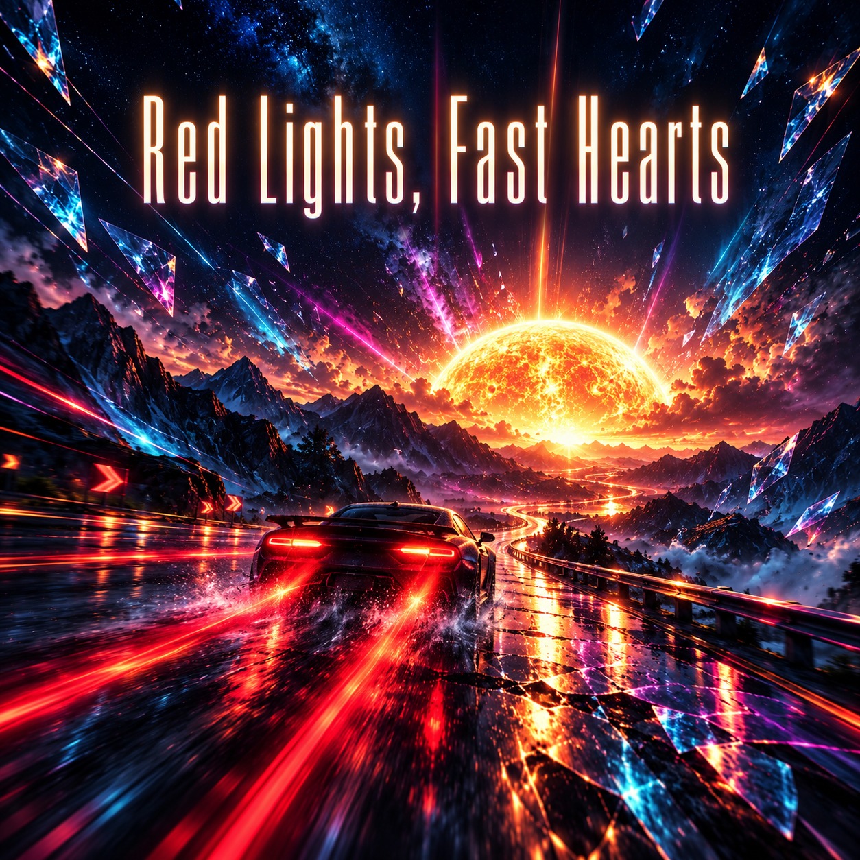 Red Lights, Fast Hearts artwork