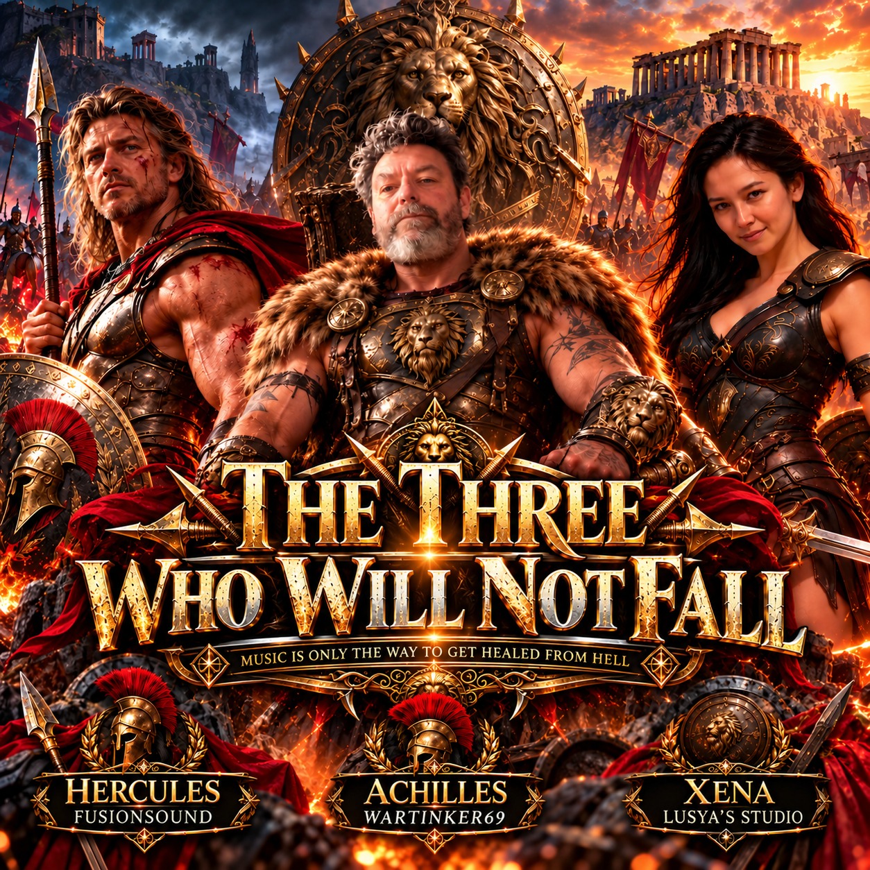 The Three Who Would Not Fall artwork