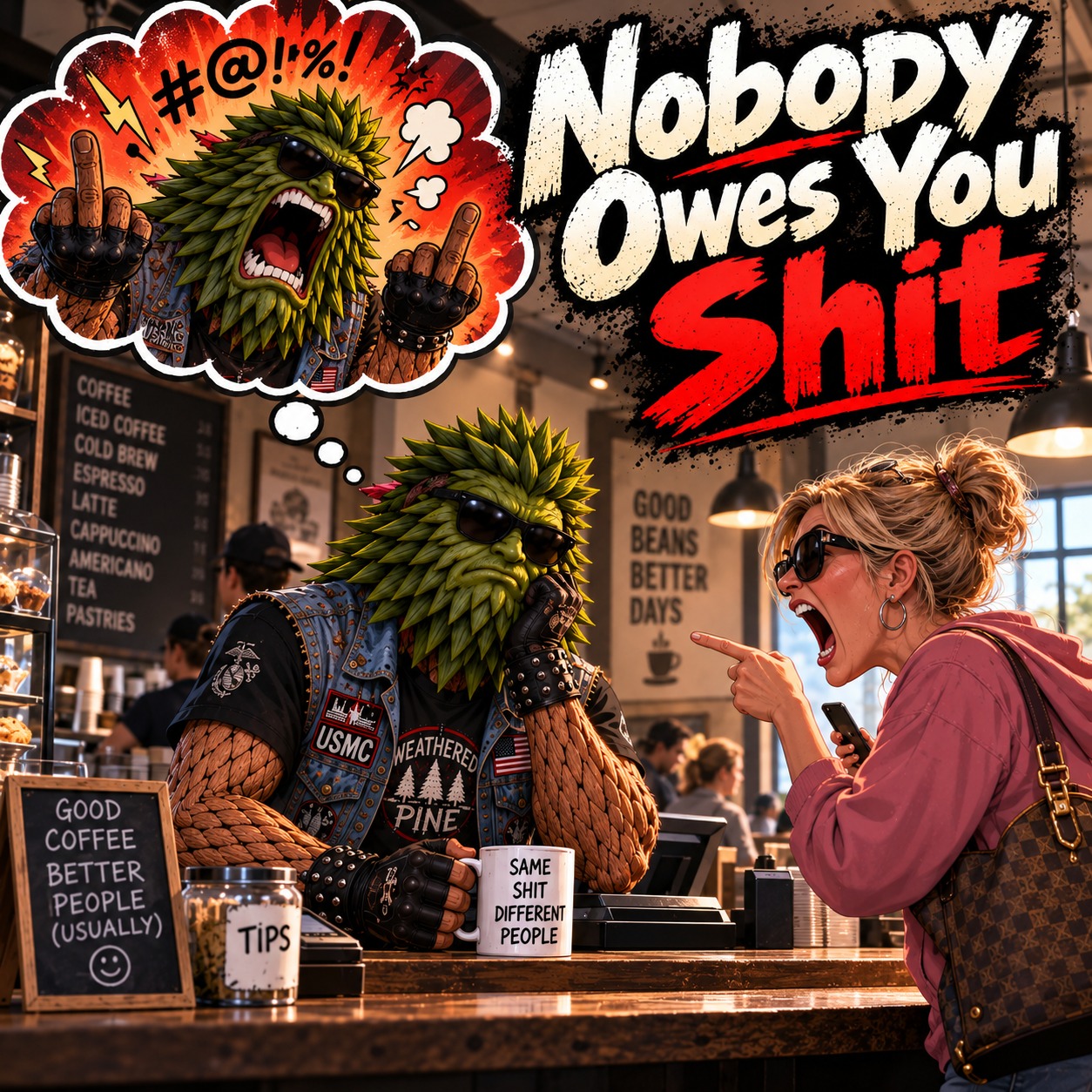 Nobody Owes You Shit artwork