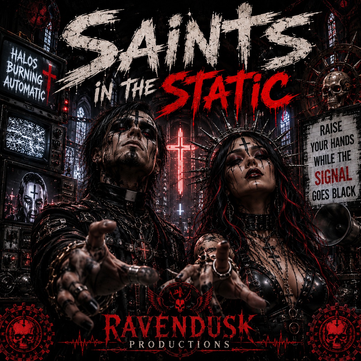 SAINTS IN THE STATIC artwork