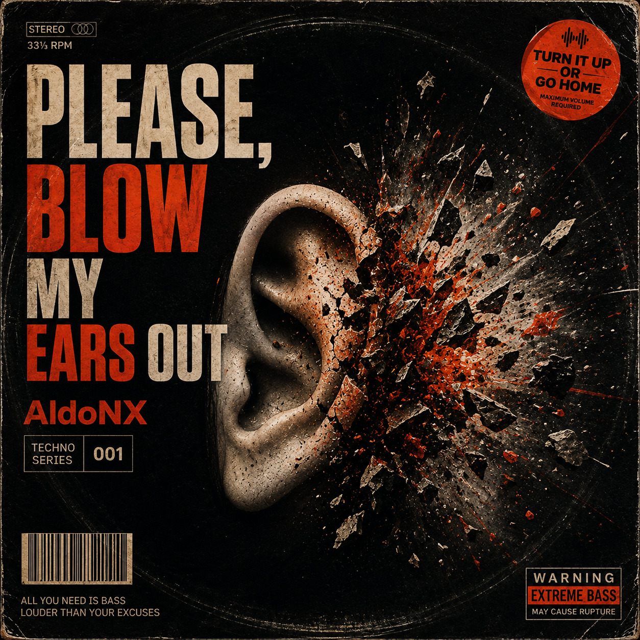 Please, Blow My Ears Out artwork