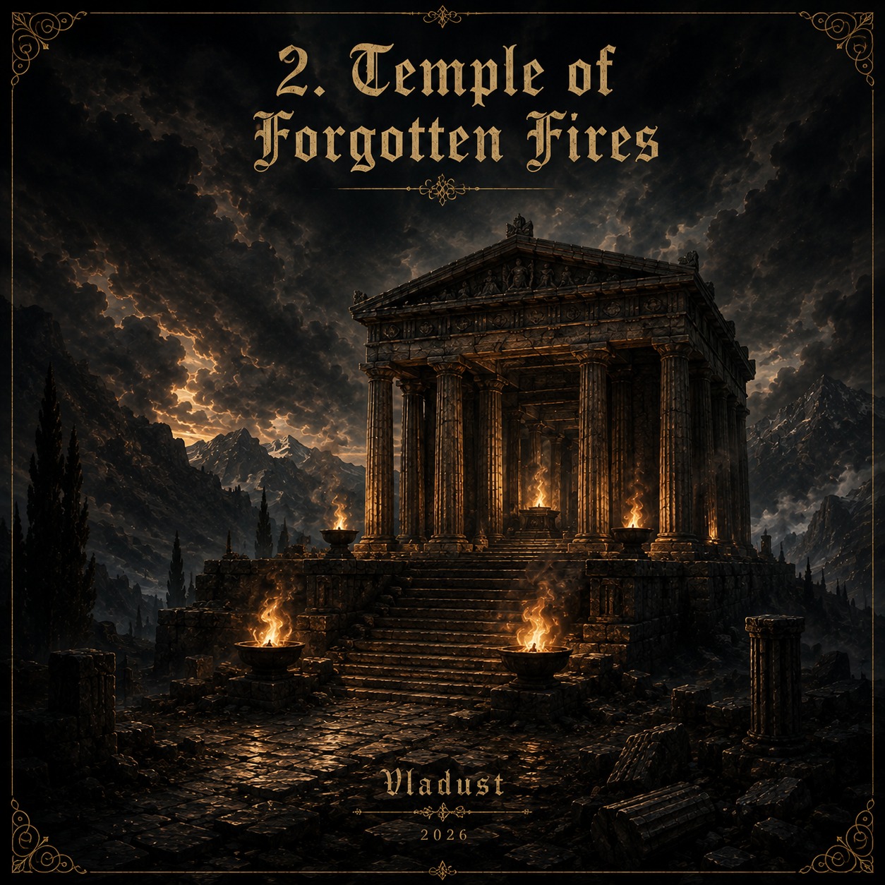 Temple of Forgotten Fires artwork