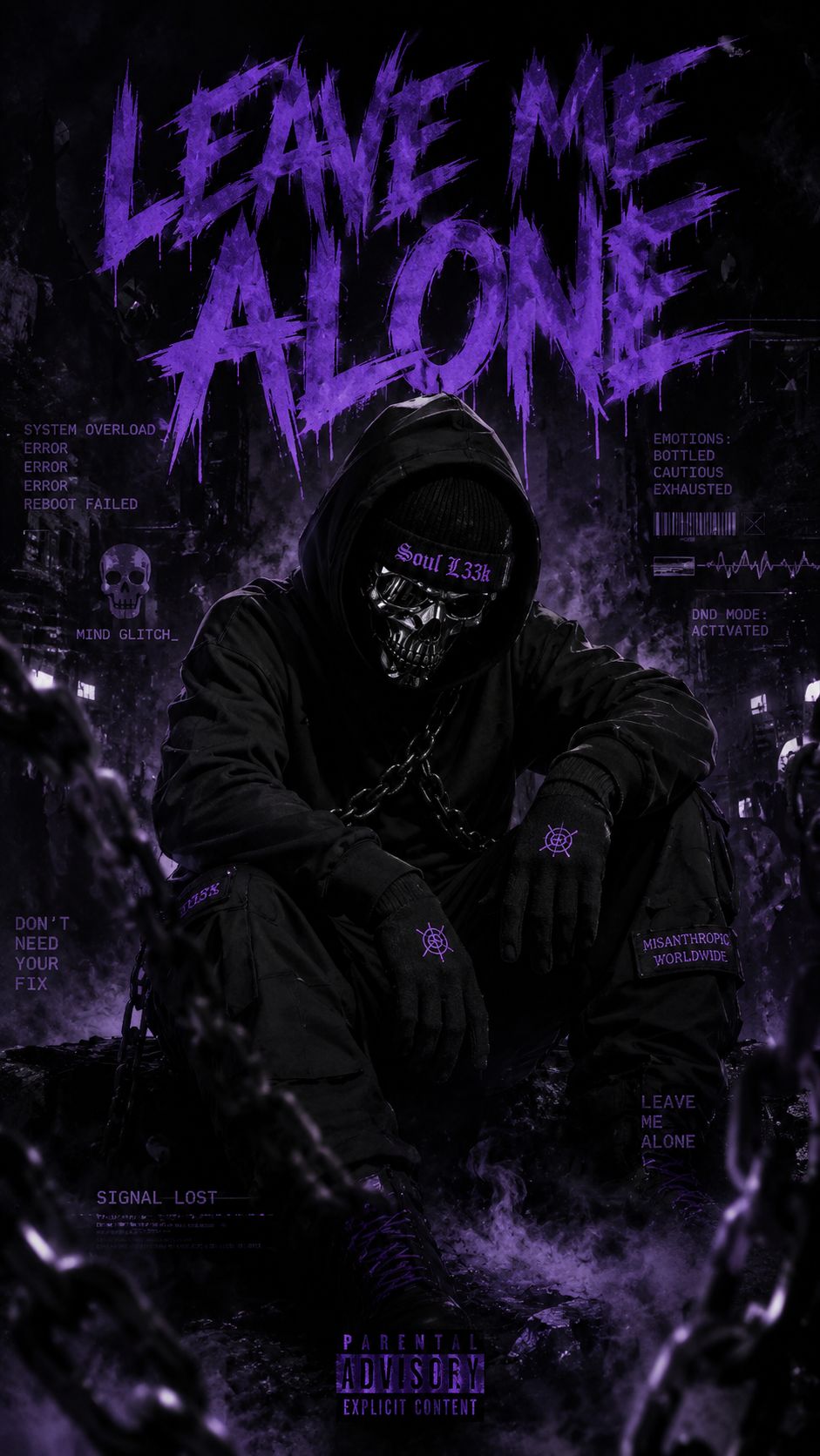 LEAVE ME ALONE artwork