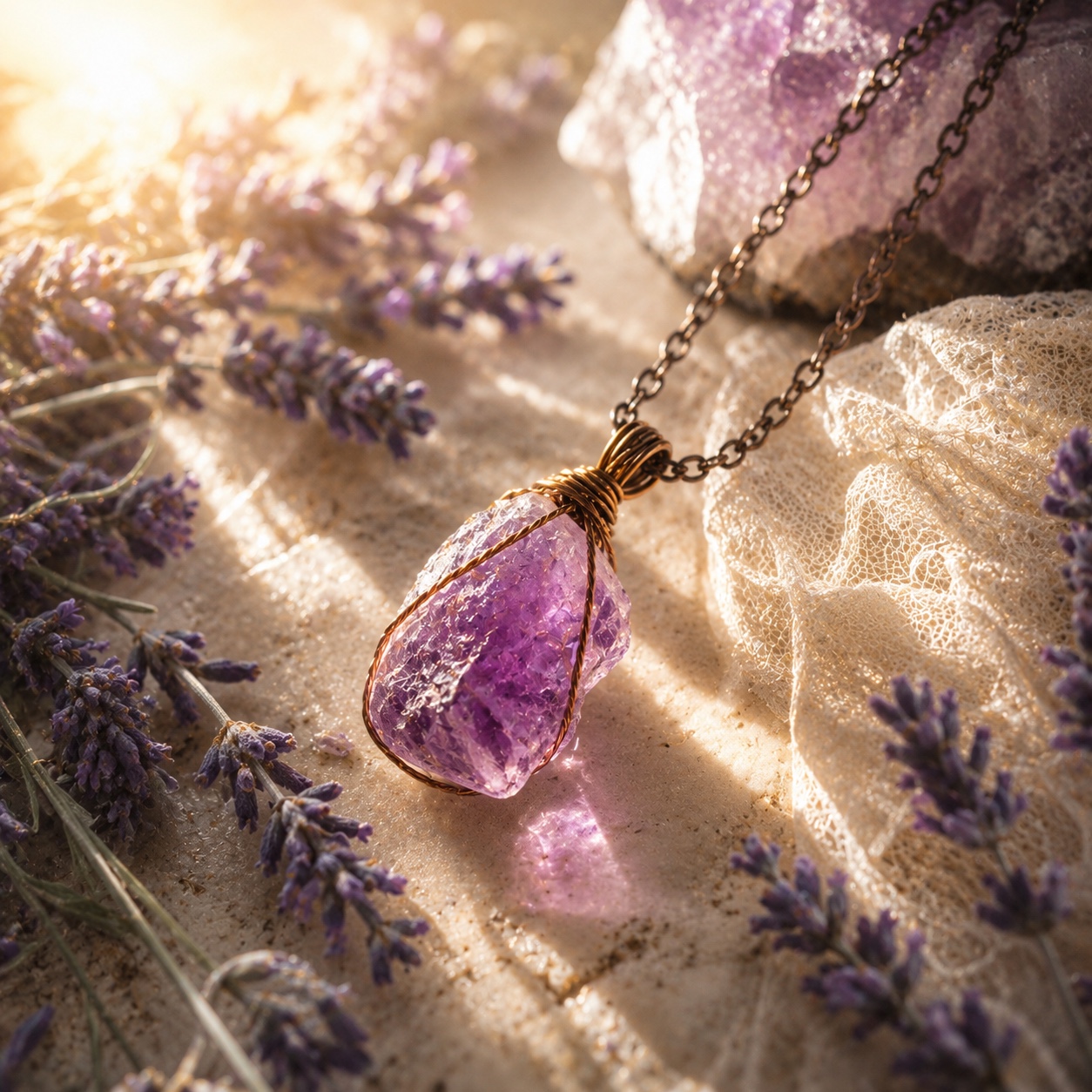 Unpolished Lavender Prayer artwork