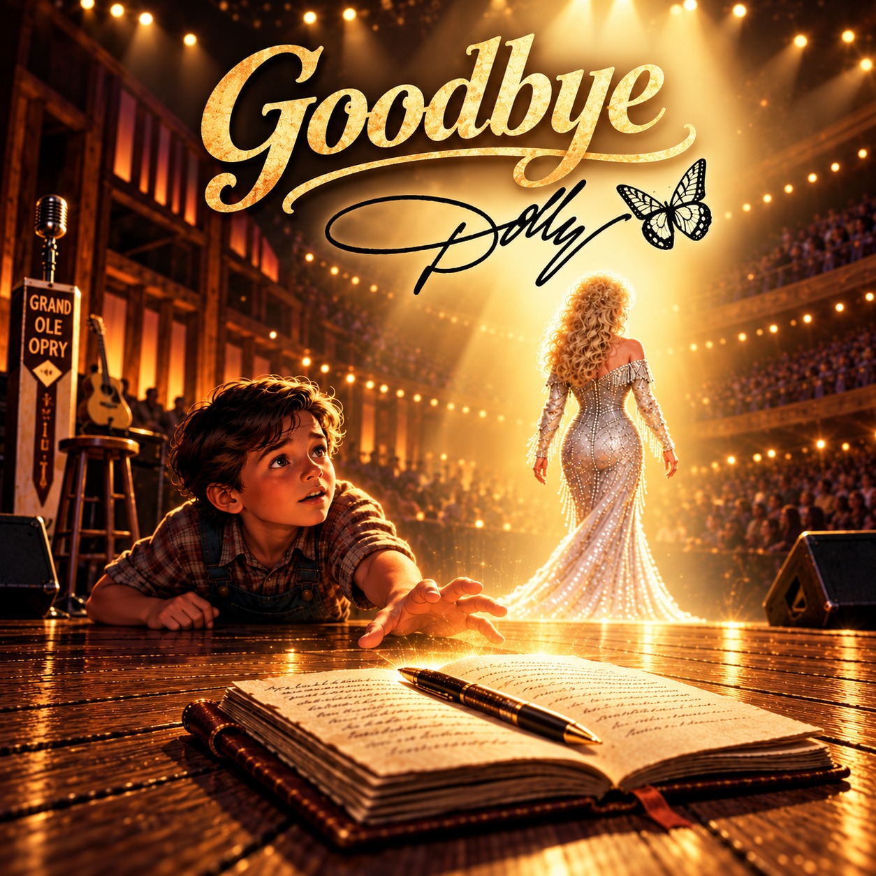Goodbye Dolly - Scott Allen Crow artwork