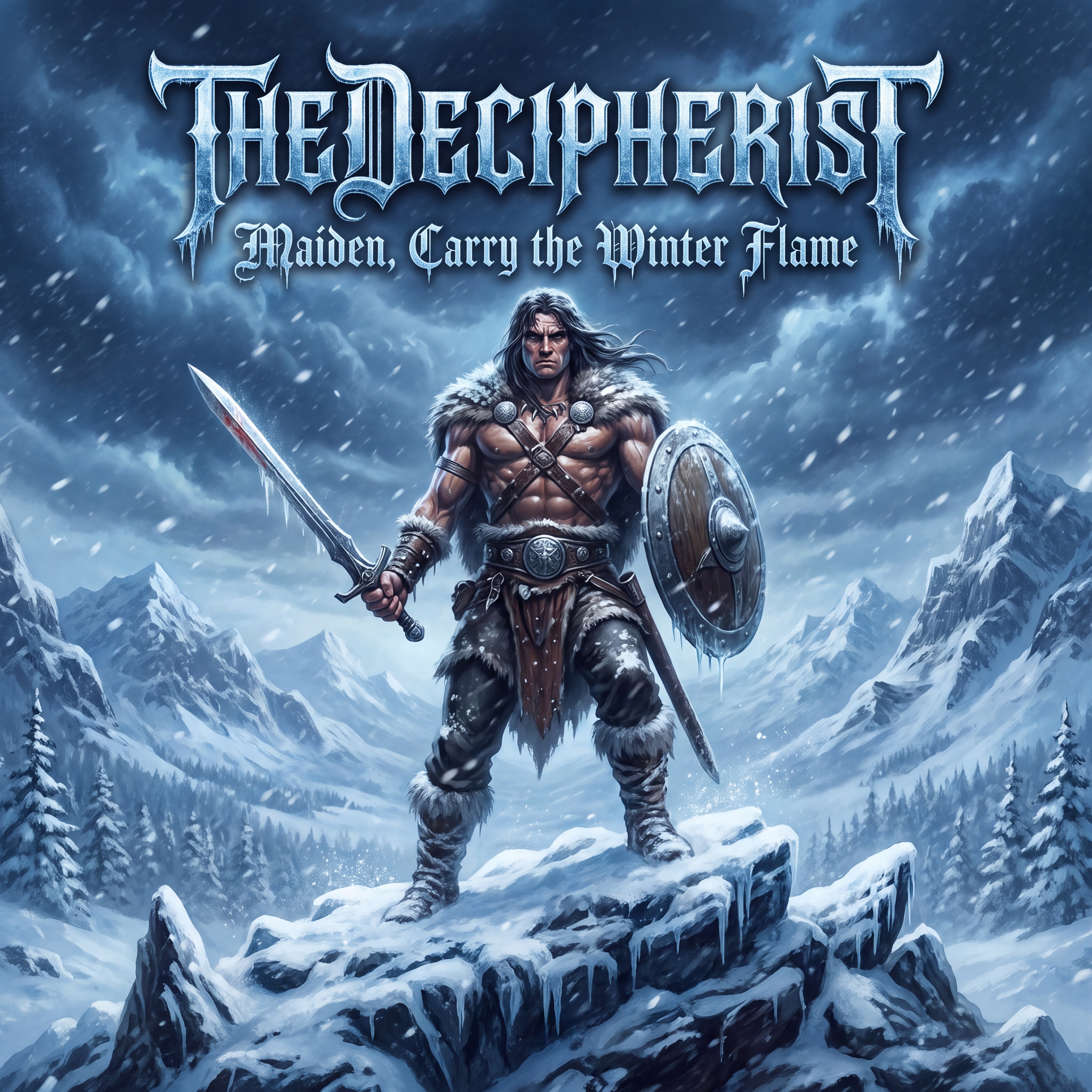 Maiden, Carry the Winter Flame artwork