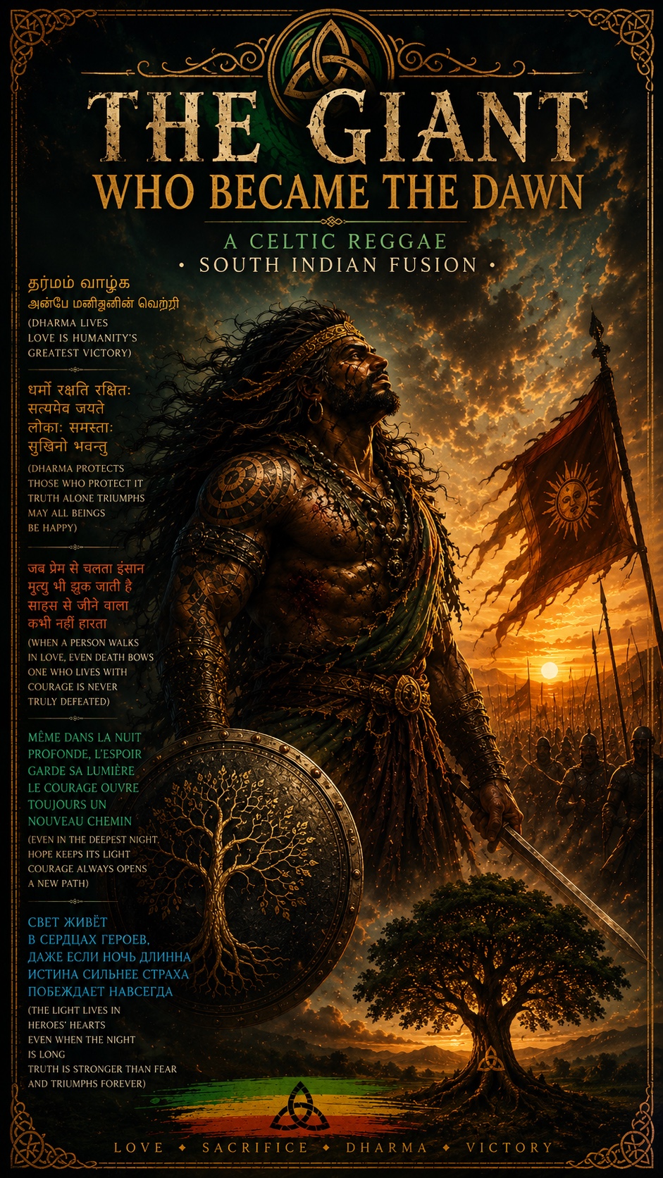 The Giant who became the dawn artwork