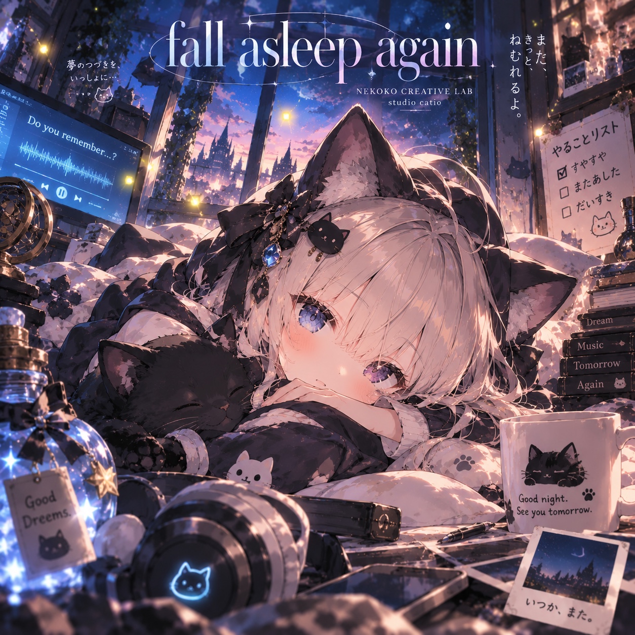fall asleep again artwork