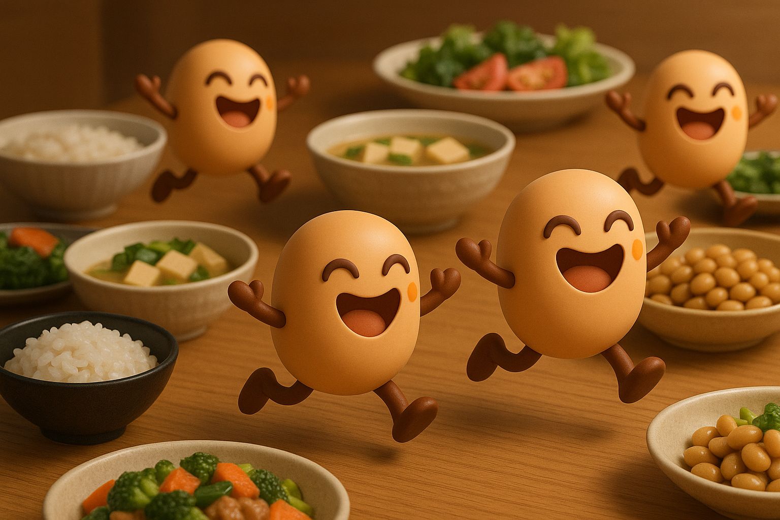 大豆くんパワー！ artwork