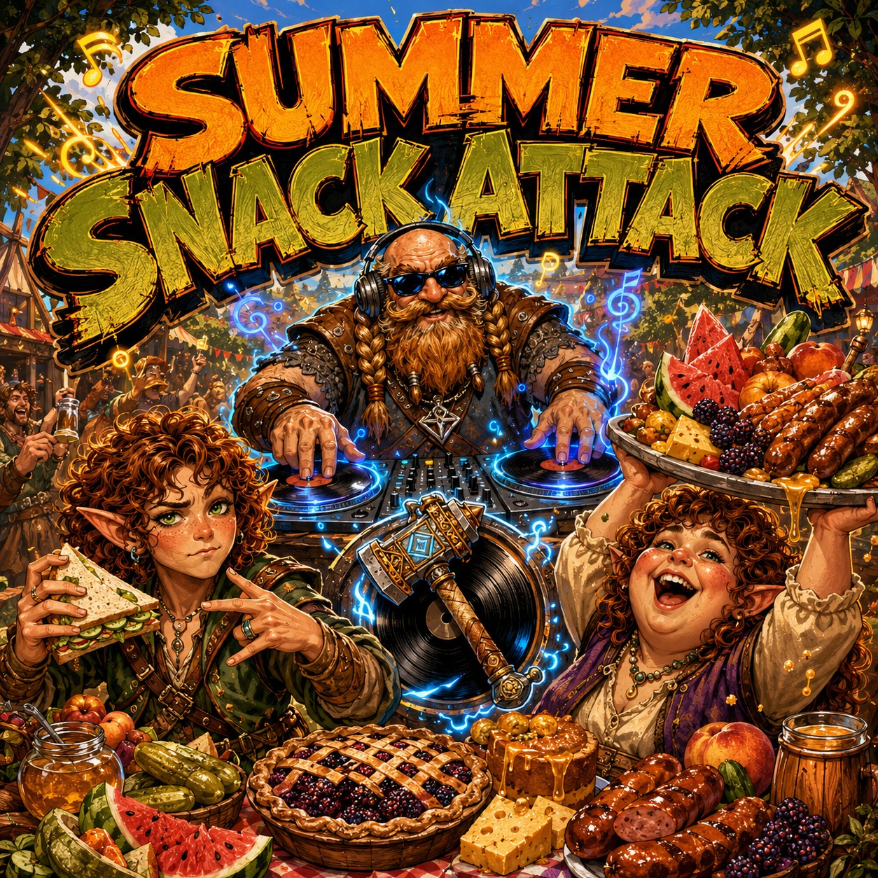 Snack Attack artwork