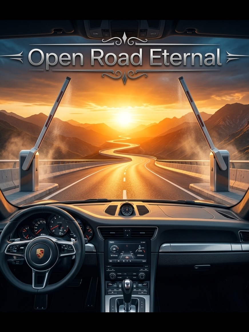 "Beyond the Barrier (Open Road Eternal)" artwork