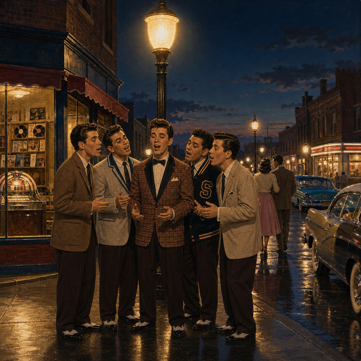 When the Streetlights Glow artwork