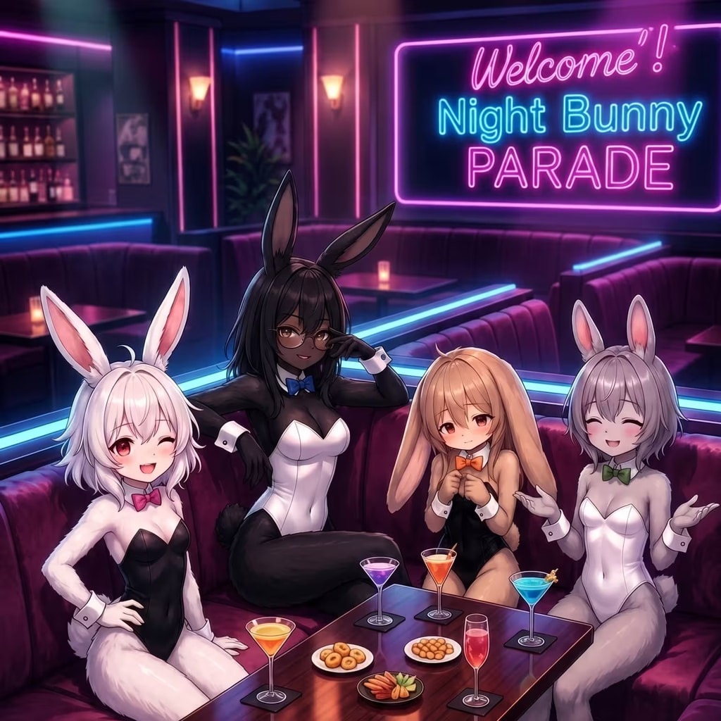 Night Bunny PARADE artwork
