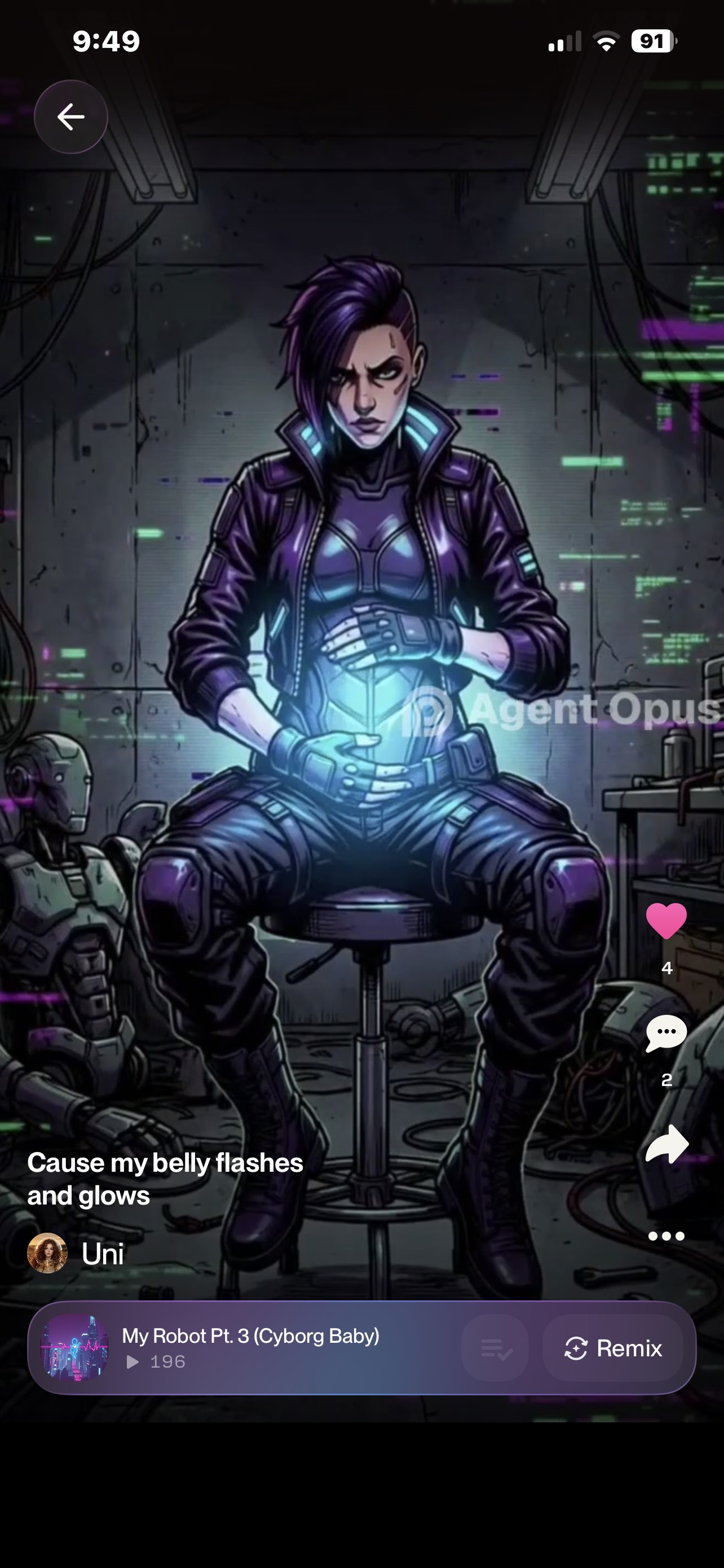 My Robot Pt. 3 (Cyborg Baby) artwork