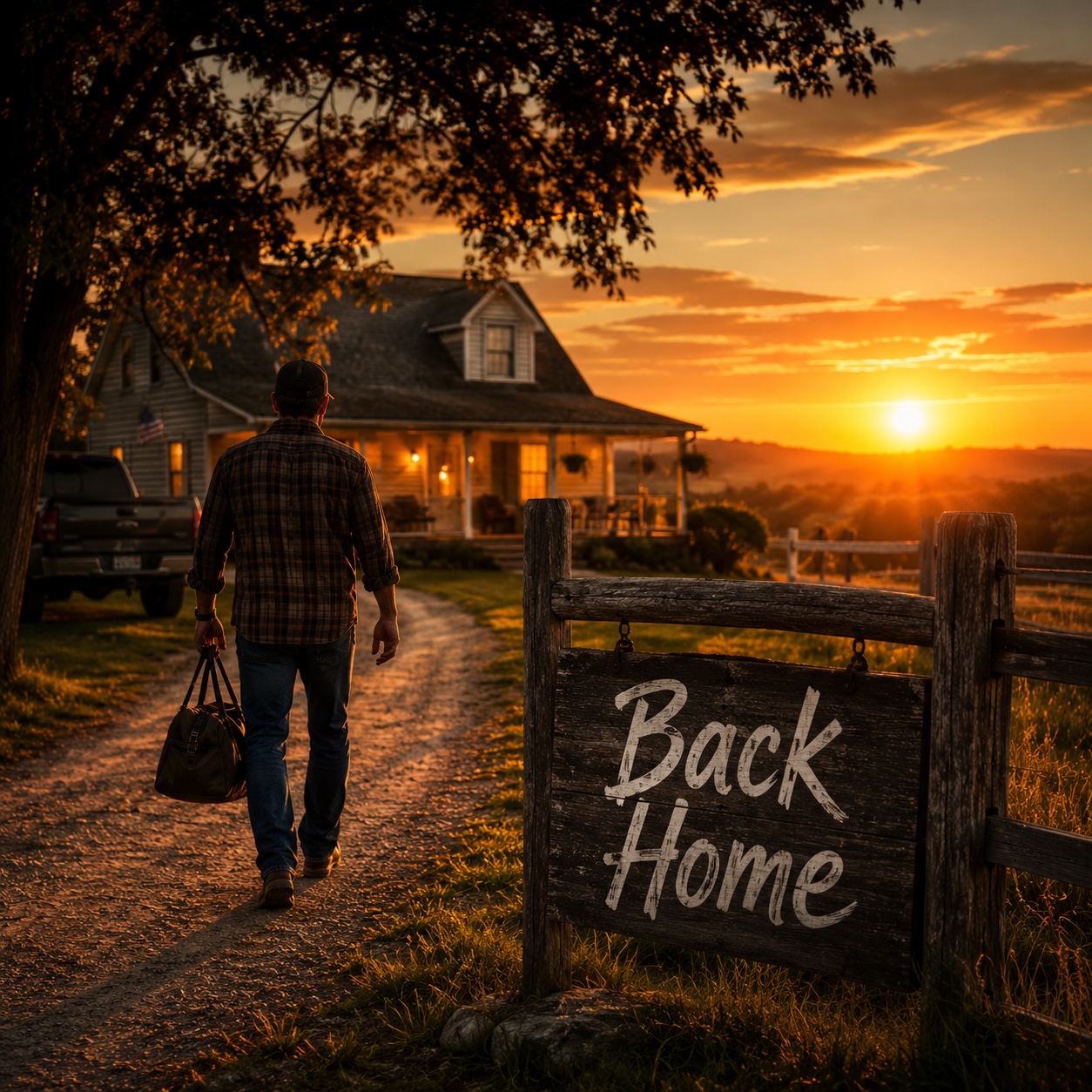 Back Home Lights artwork