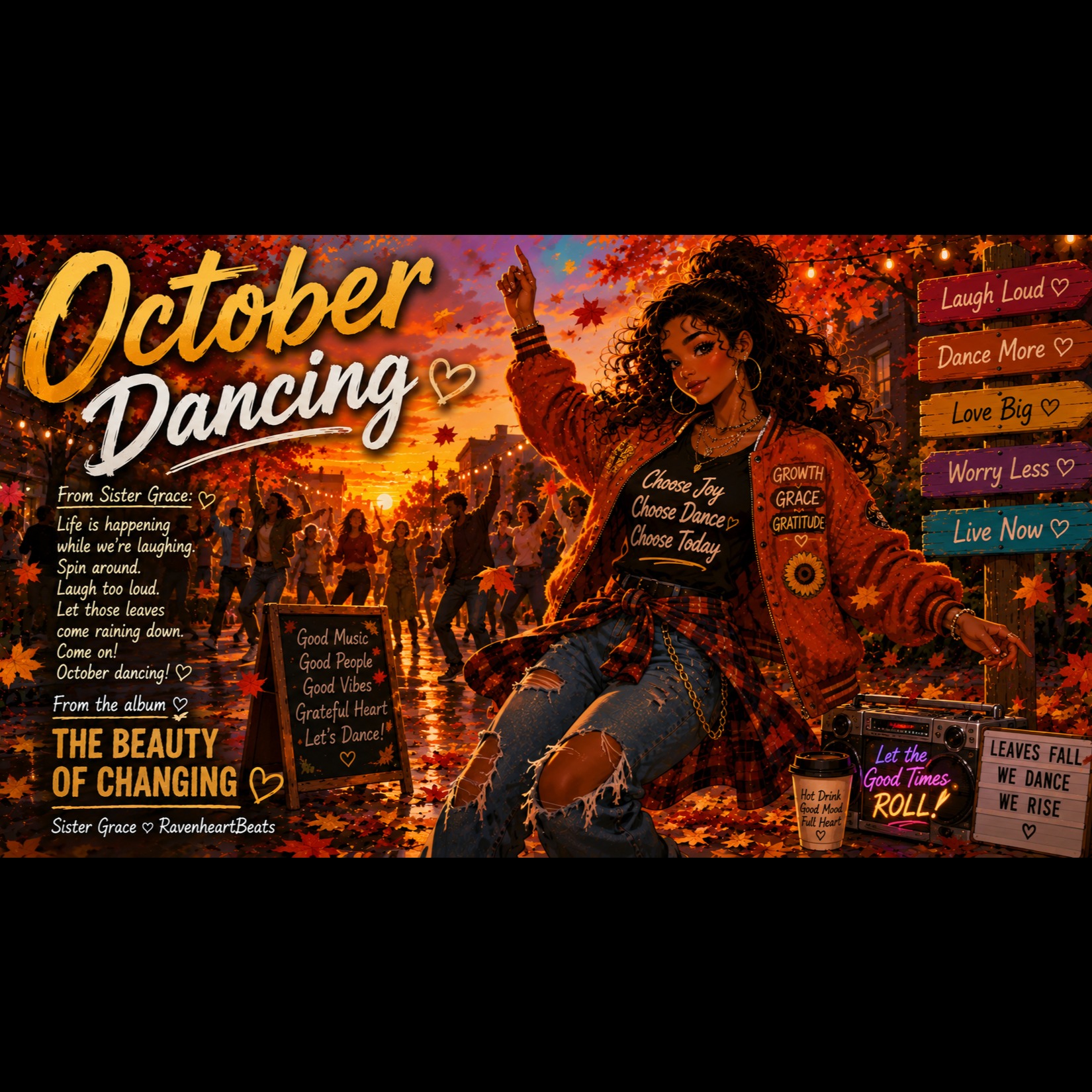 OCTOBER DANCING artwork