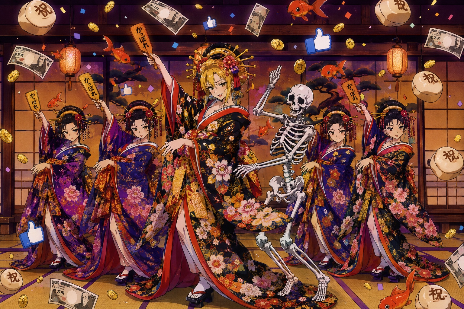 饅頭怖い artwork
