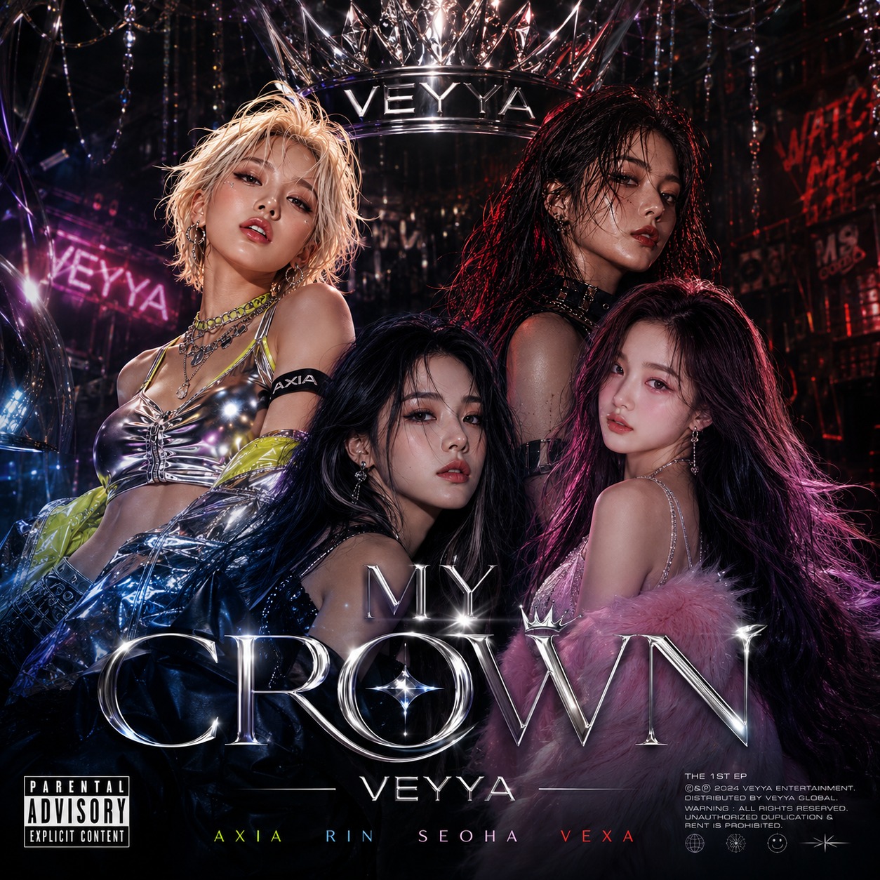 VEYYA - My Crown (Remix) artwork