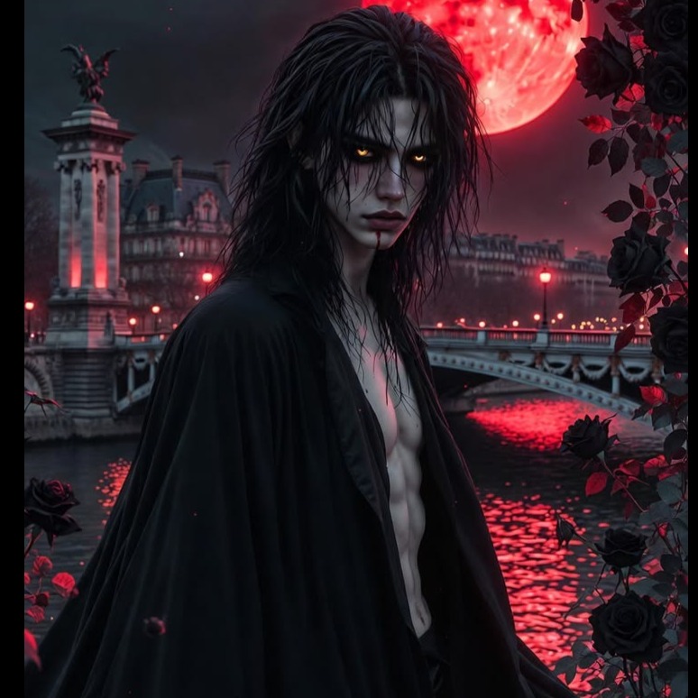 Blood psalms by coffin light
