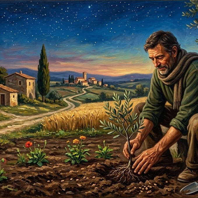 La vita è il viaggio. Italian Chanson + artwork