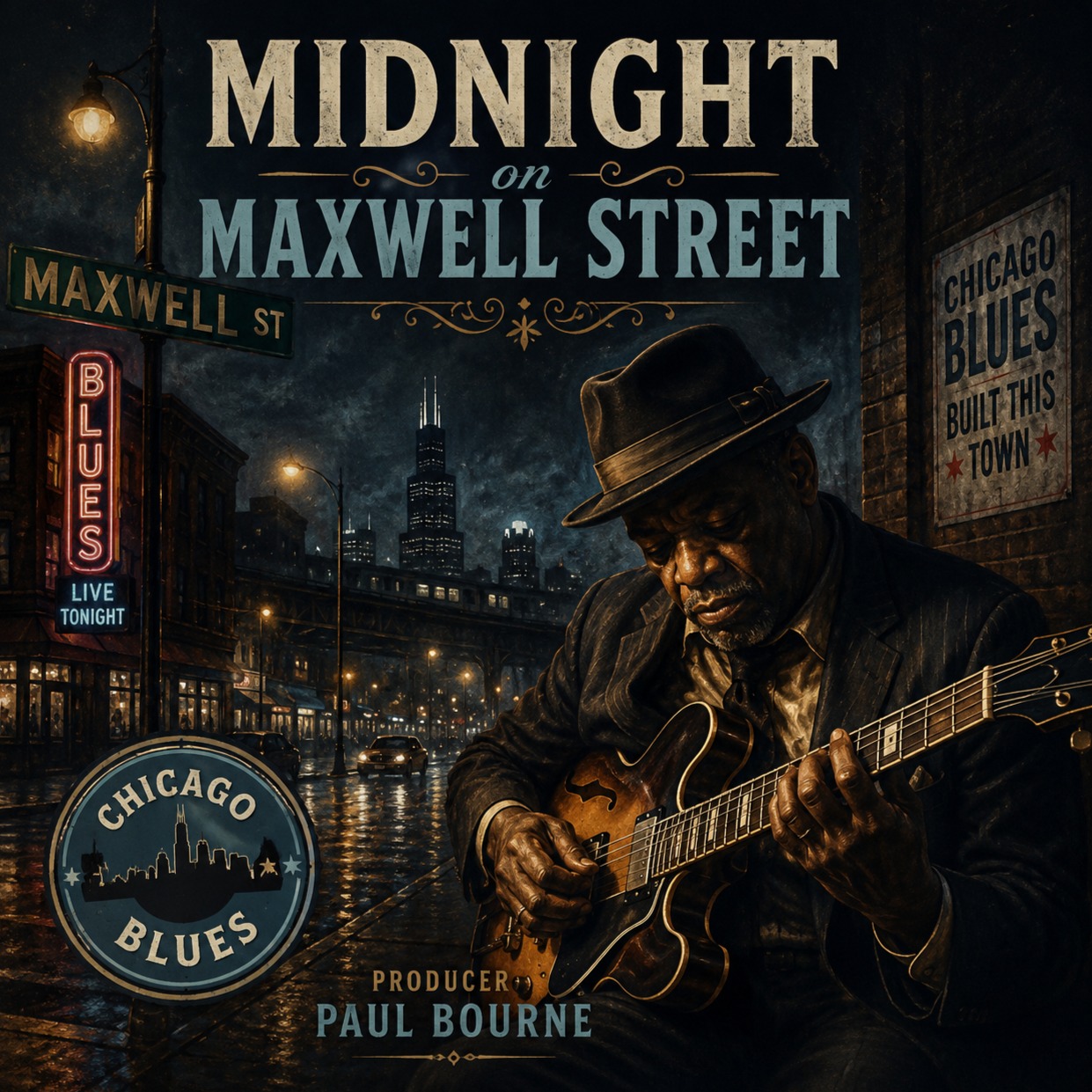 3. Midnight on Maxwell Street (Chicago Blues) artwork