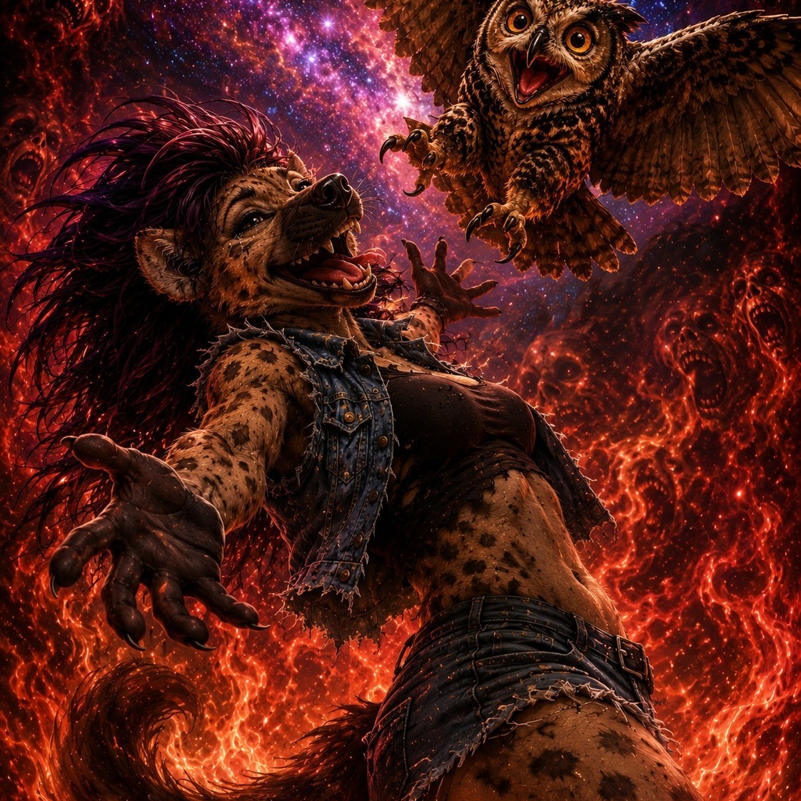 Ain't No F's in the Sky (LIVE in Hell) artwork