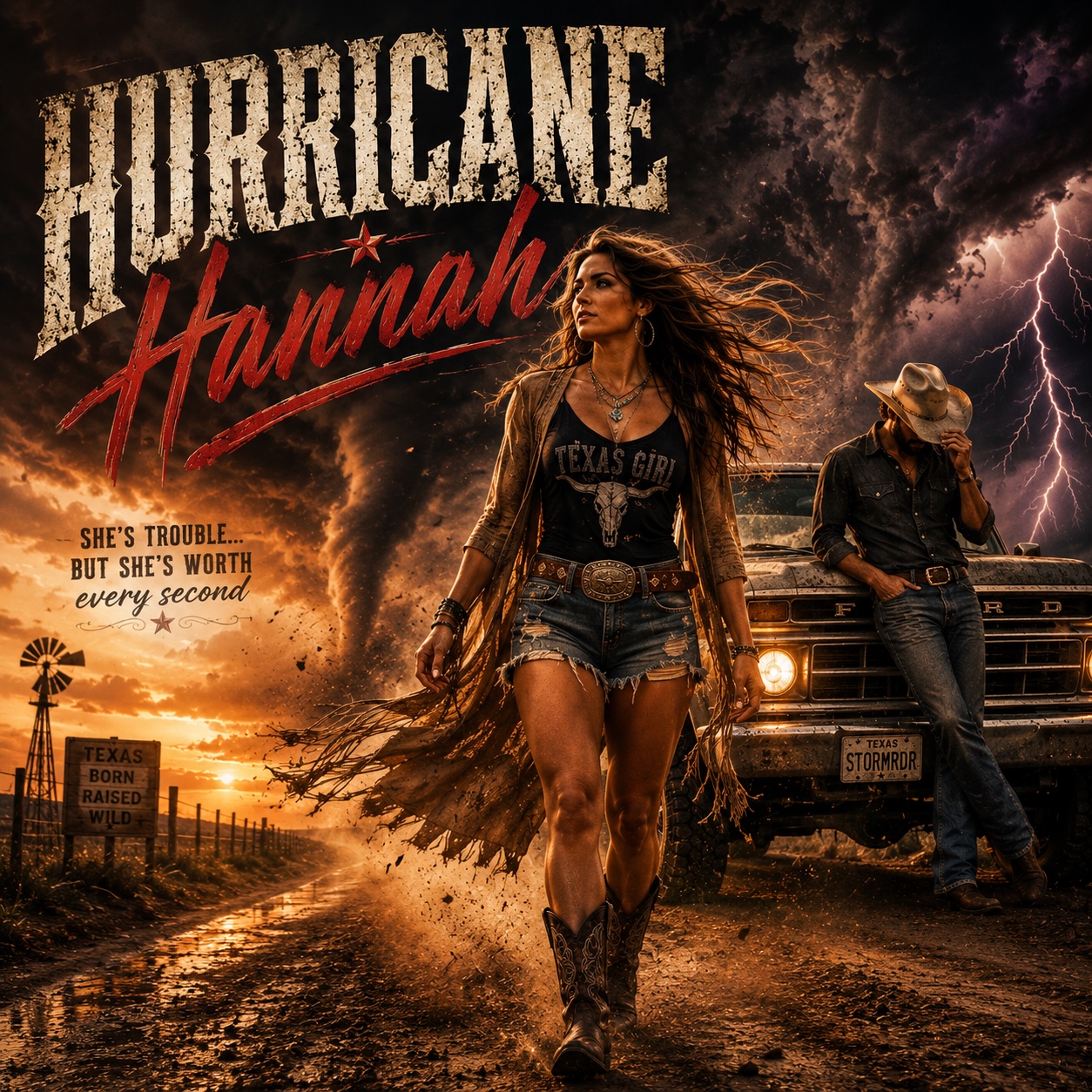 “Hurricane Hannah”  (My Kind of Crazy) artwork