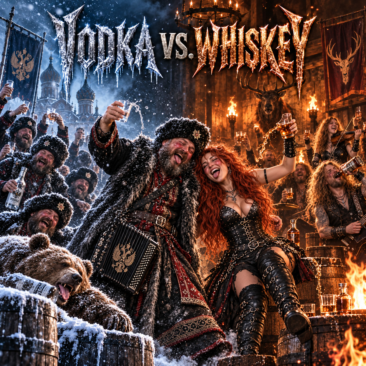 Vodka vs. Whiskey artwork