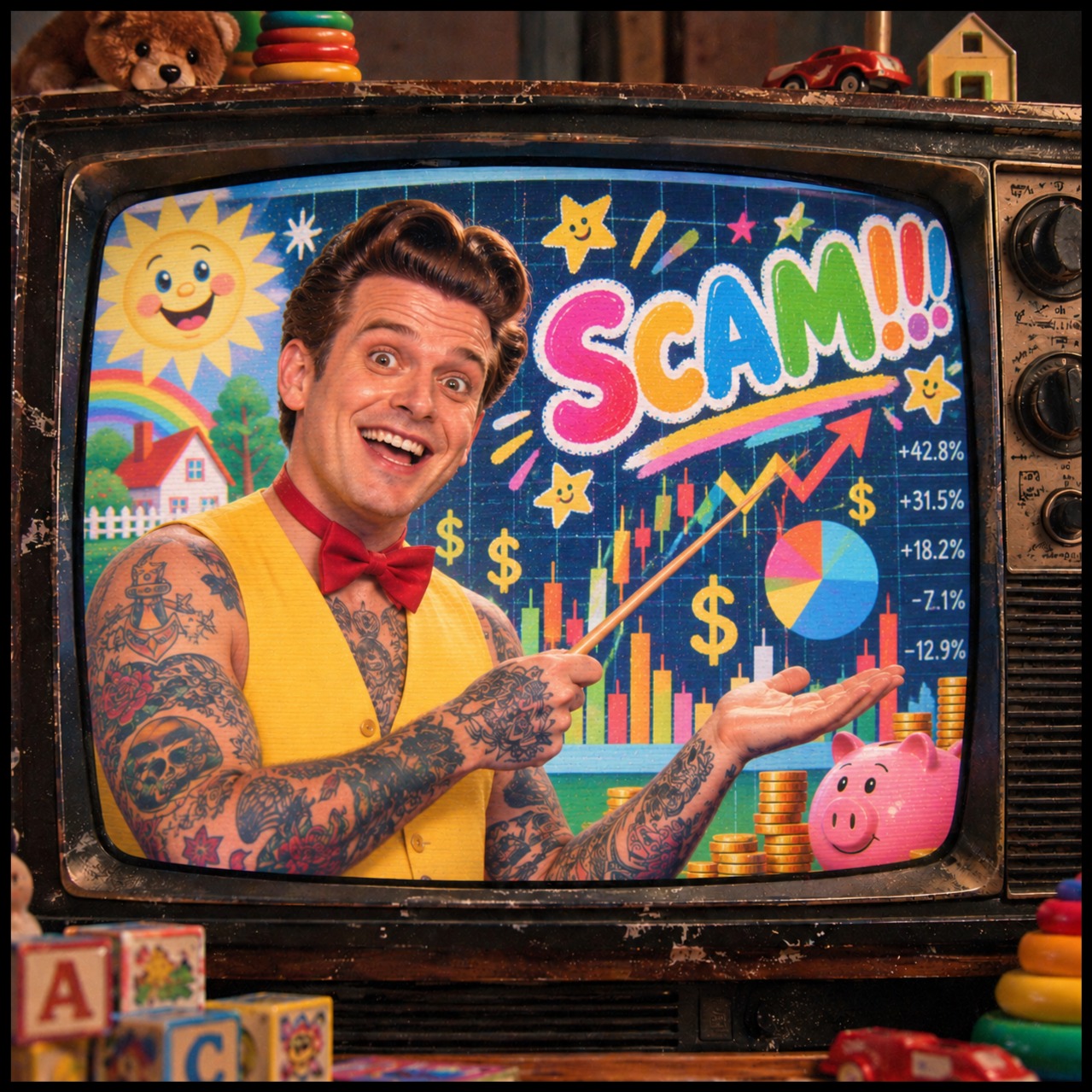Scam artwork