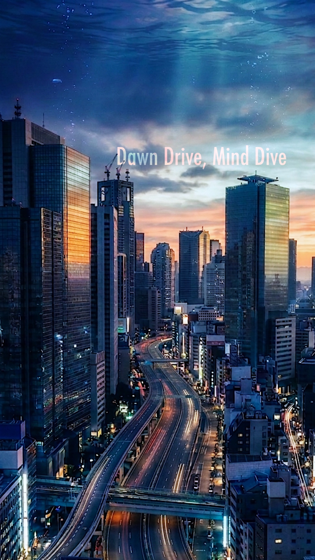Dawn Drive, Mind Dive (instrumental) artwork