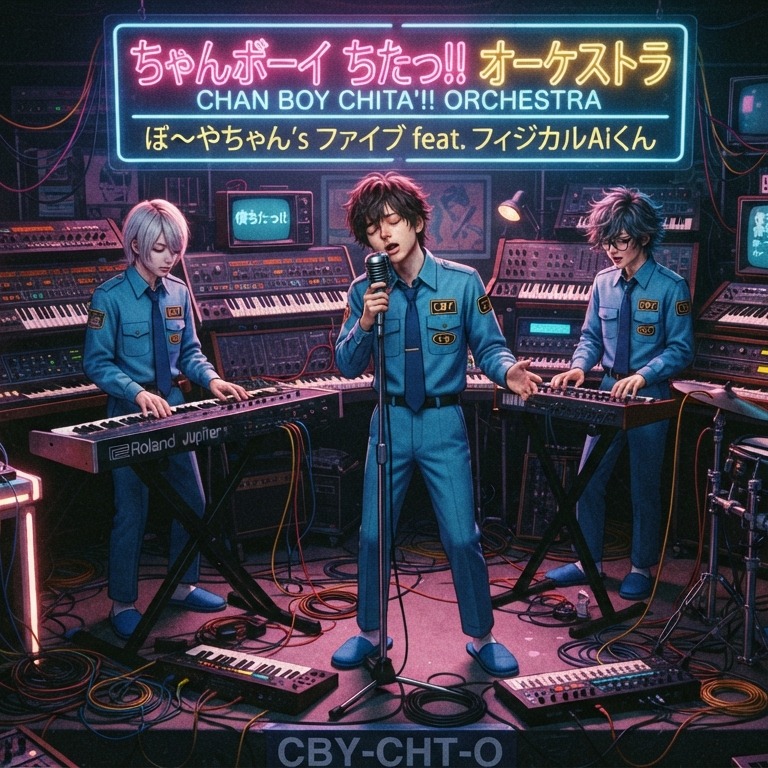[Inst.]ちゃんボーイ ちたっ!! オーケストラ CBY-CHT-O ぼ～やちゃん's ファイブ feat. フィジカルAiくん artwork