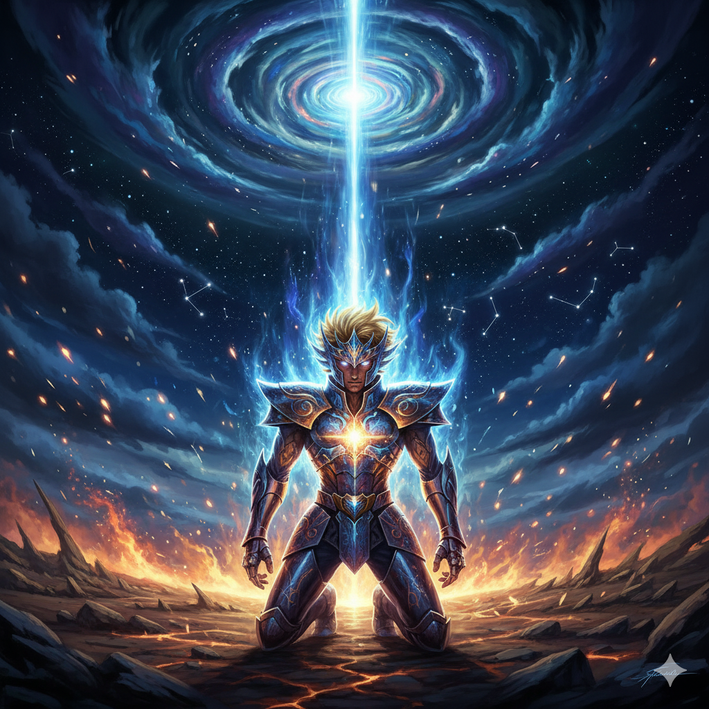 Sincronia Cósmica, O Sétimo Desperta! artwork