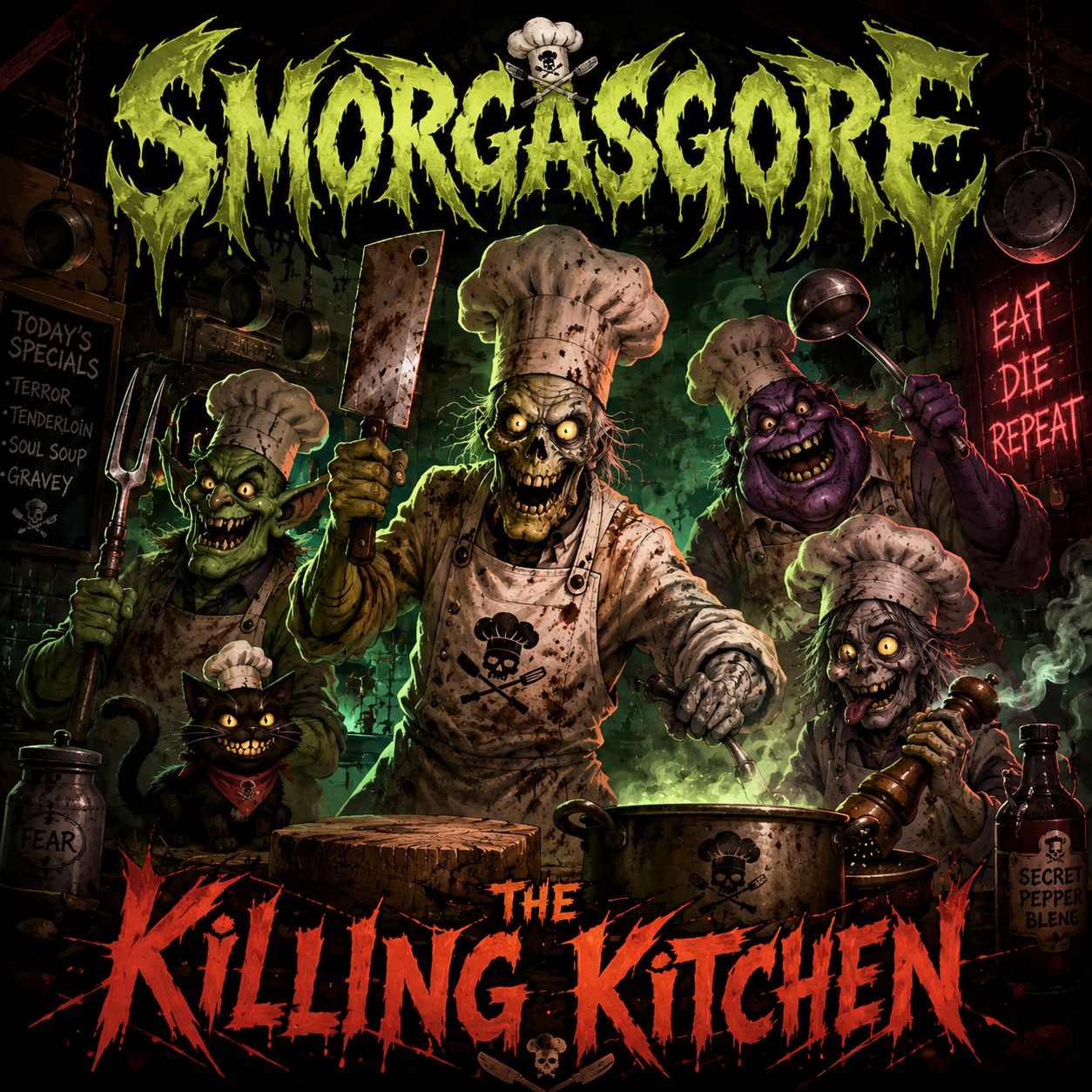 The Killing Kitchen artwork