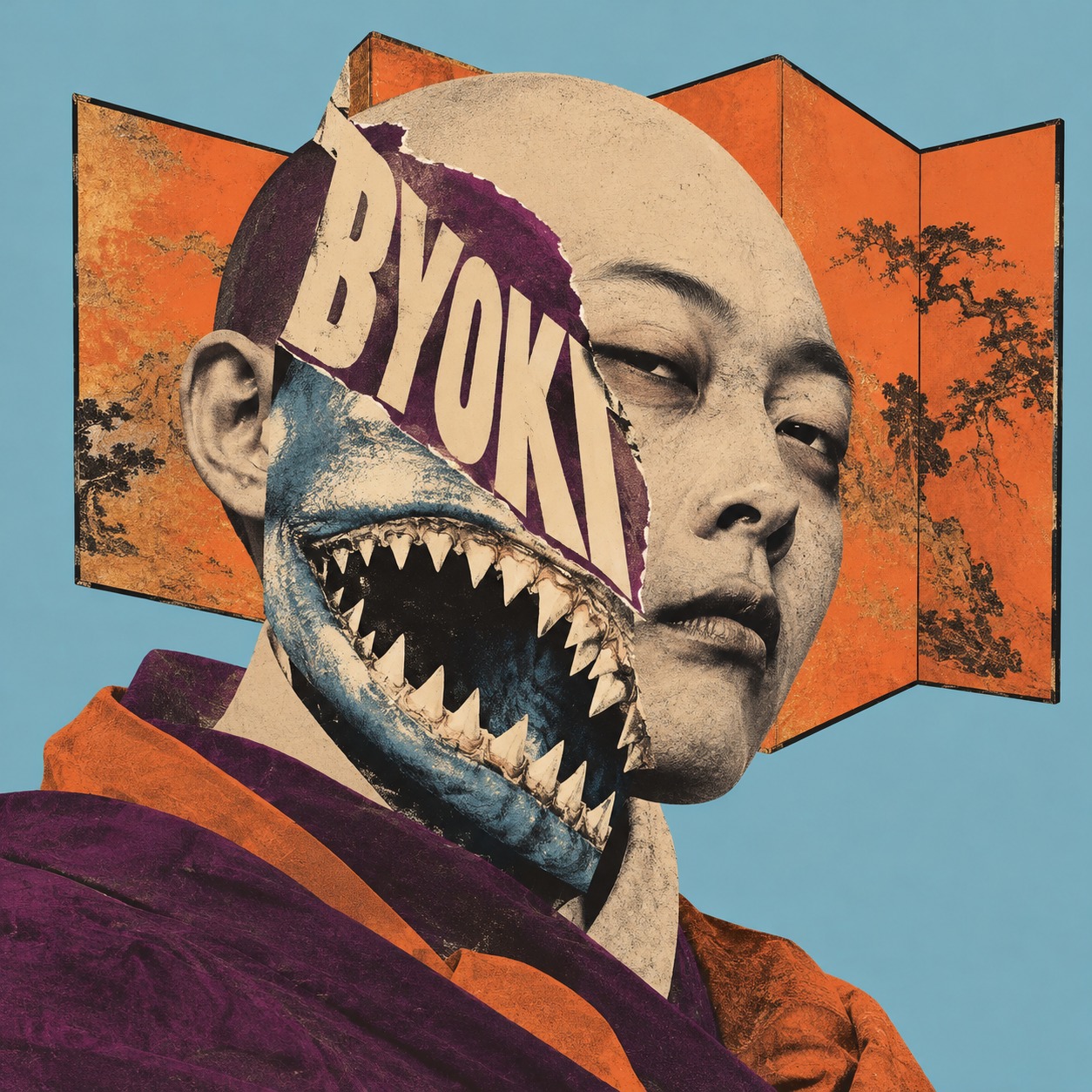 ビョーキのボーズ / The Sick Monk artwork