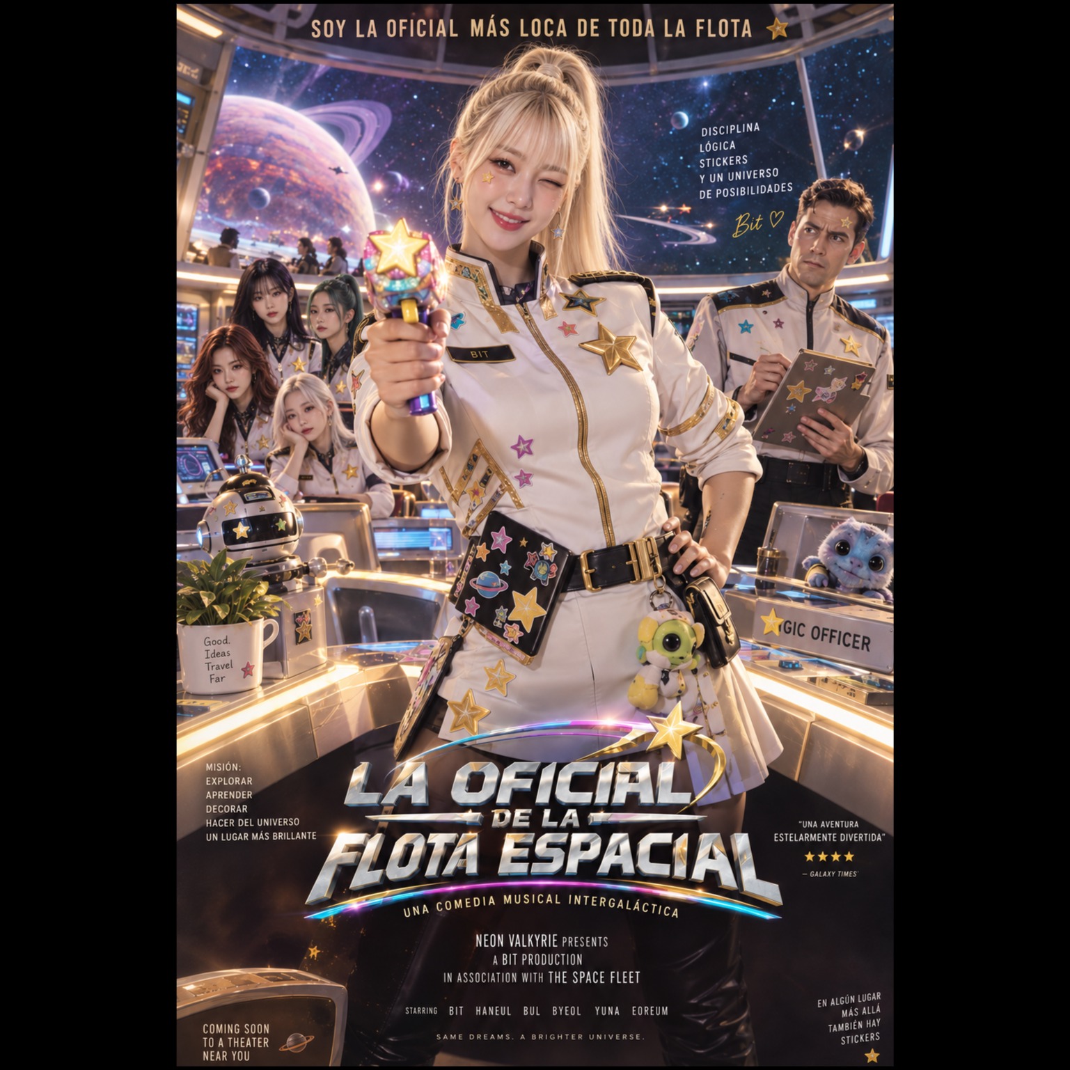 La Oficial de la Flota Espacial artwork