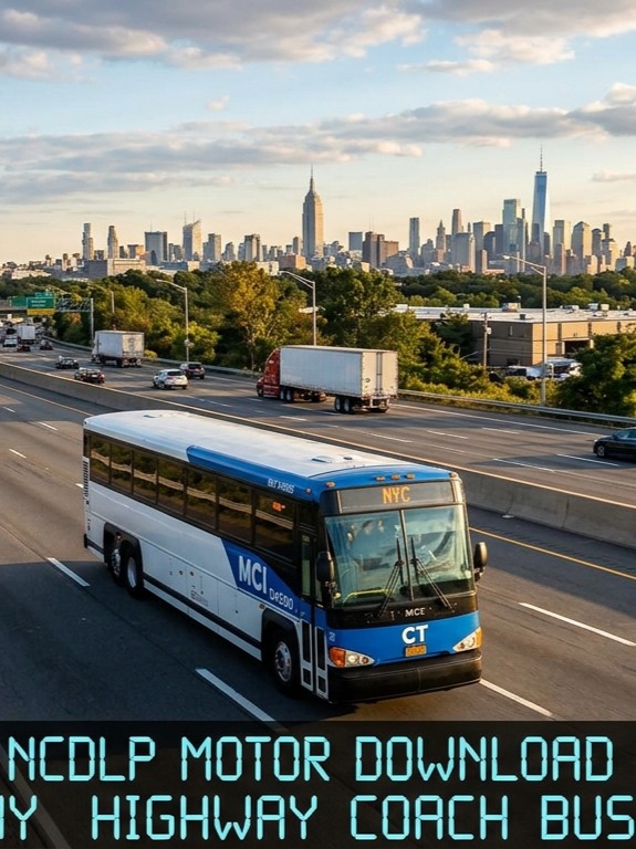 LIFE JUST A NCDLP Motor DOWNLOAD ON THE Highway All Long Why Highway Coach Bus trip to NYC [Music] artwork