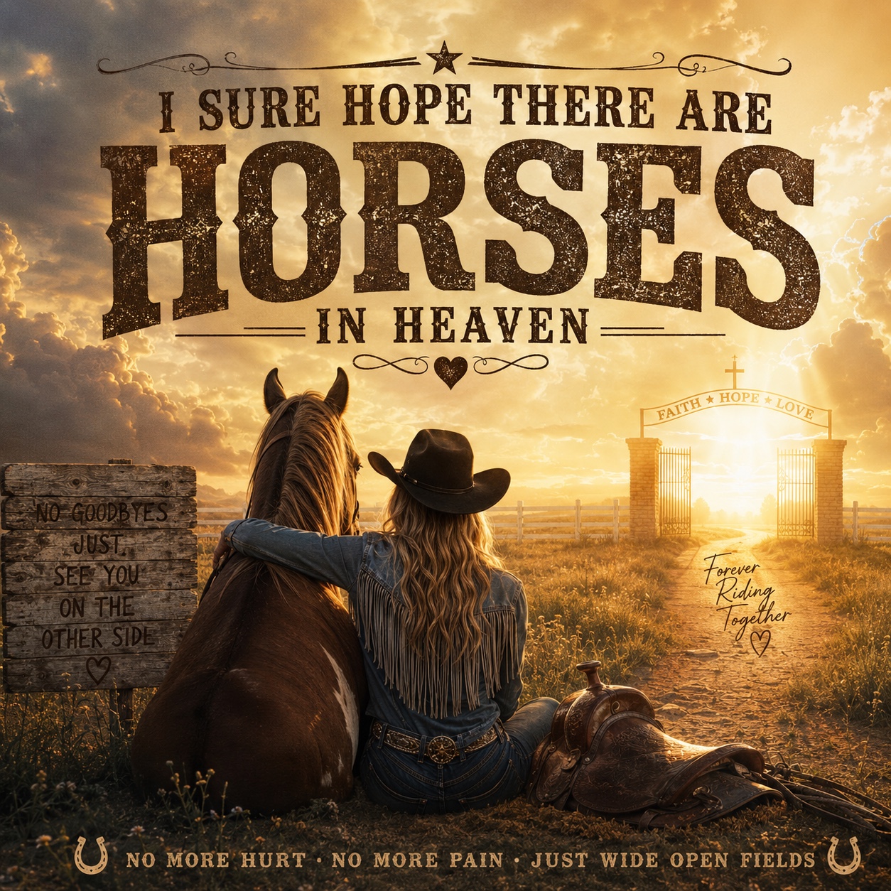 I Hope There Are Horses in Heaven artwork
