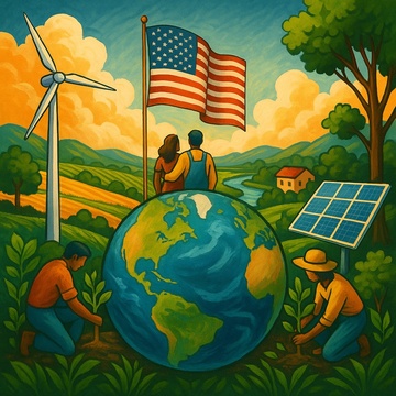 Image for The American Dream (A Vision For Peace)