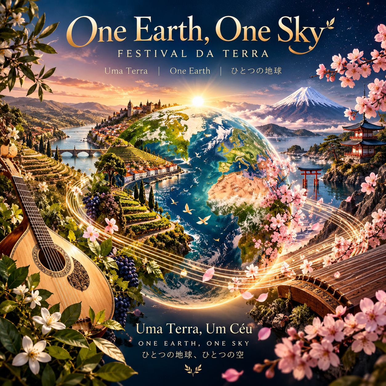 ONE EARTH, ONE SKY artwork